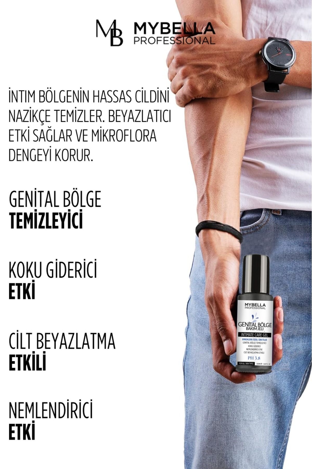 Genital Bölge Beyazlatıcı Losyonu Erkeklere Özel Üretilmiştir.