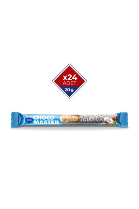 Choco Master Hindistan Cevizi Parçacıklı 20 gr * 24 Adet Image 0