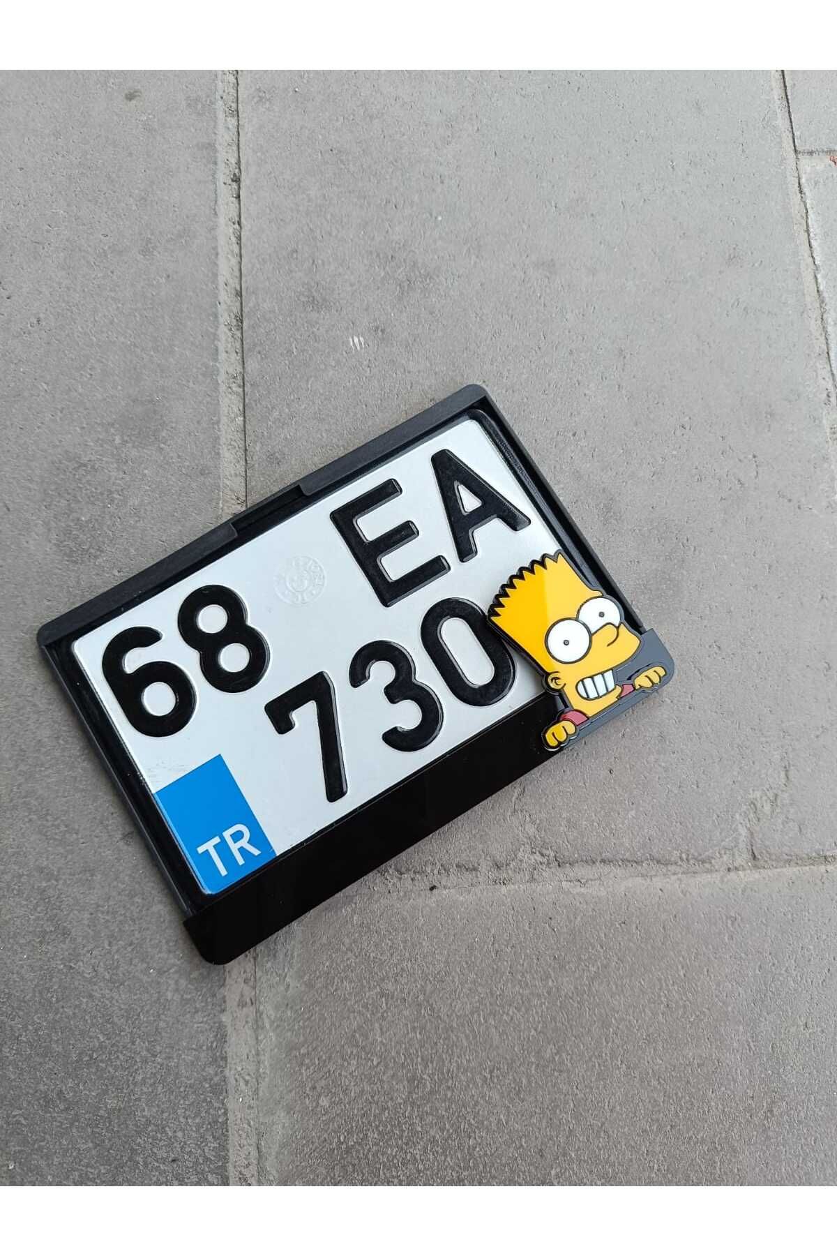 Simpson Motor Plakalık | Motorsiklet Plakalık | Lazer Kesim Plakalık | Simpsons