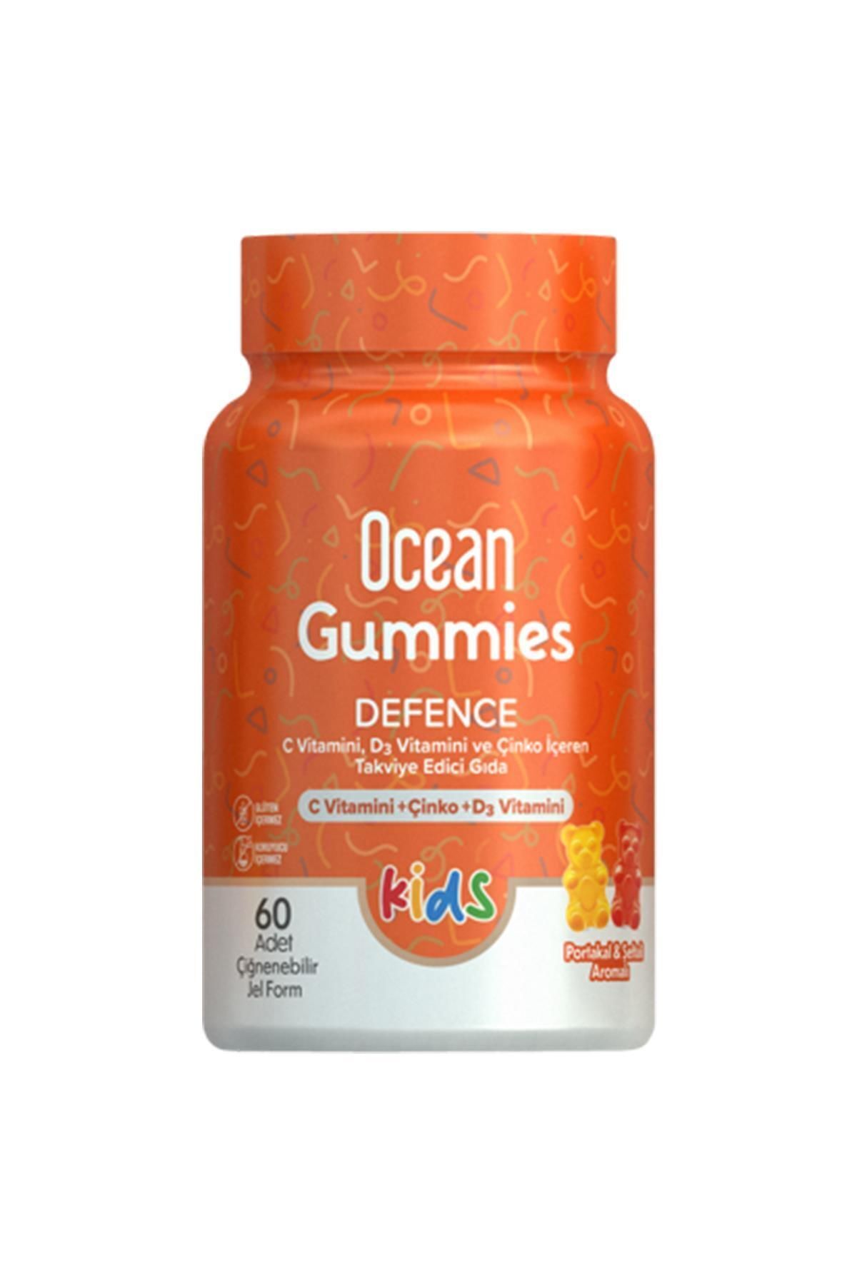 Ocean Gummies Defence 60Çiğnenebilir Form