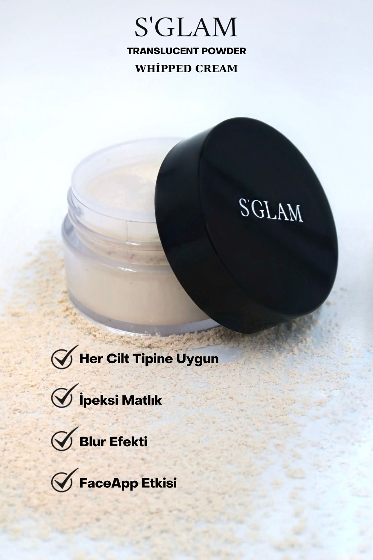 S'GLAMTransparan Pudra(transparent Powder)