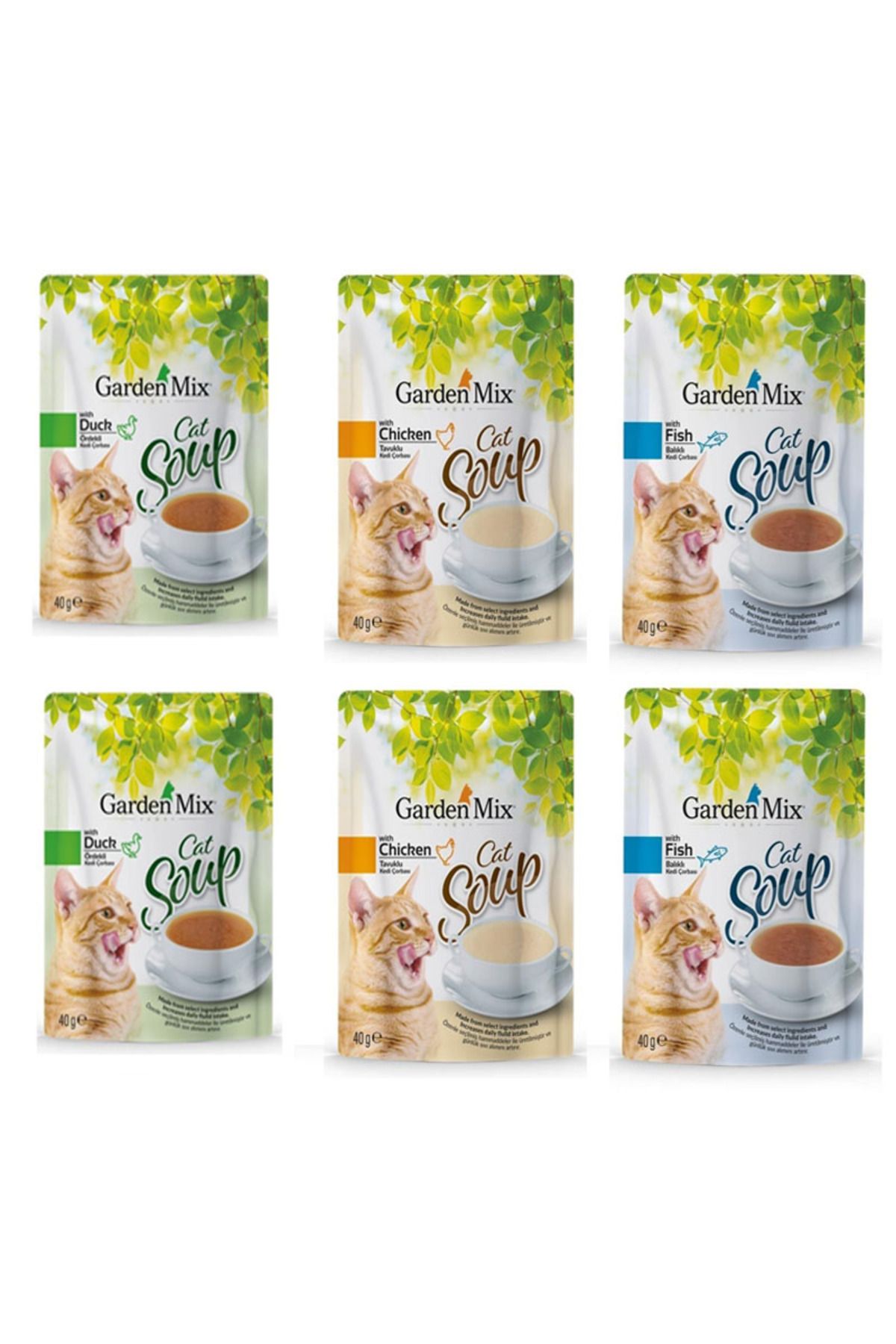 TY Tech GardenMix SoupKarışık Kedi Çorbası 40...