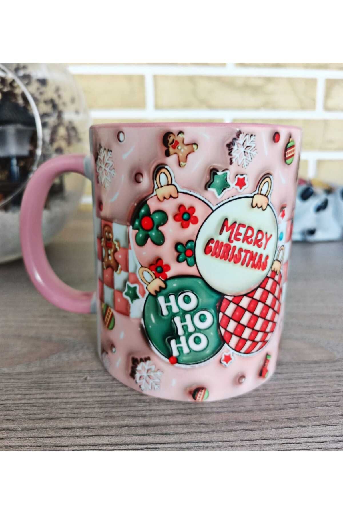 Mugs and love Yılbaşı özeltasarım porselen he...