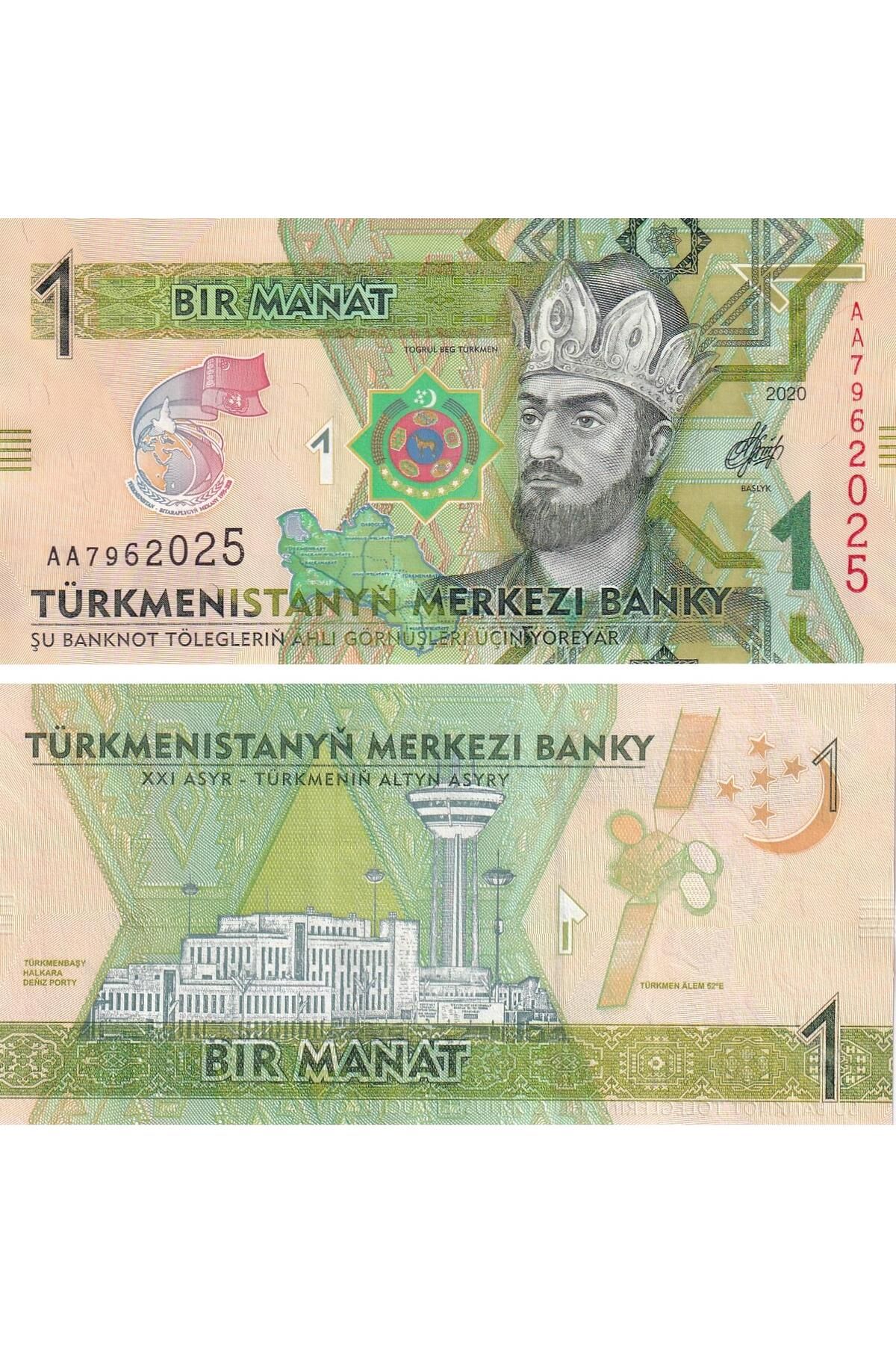 Benim KoleksiyonumTürkmenistan, 1 Manat (2020...