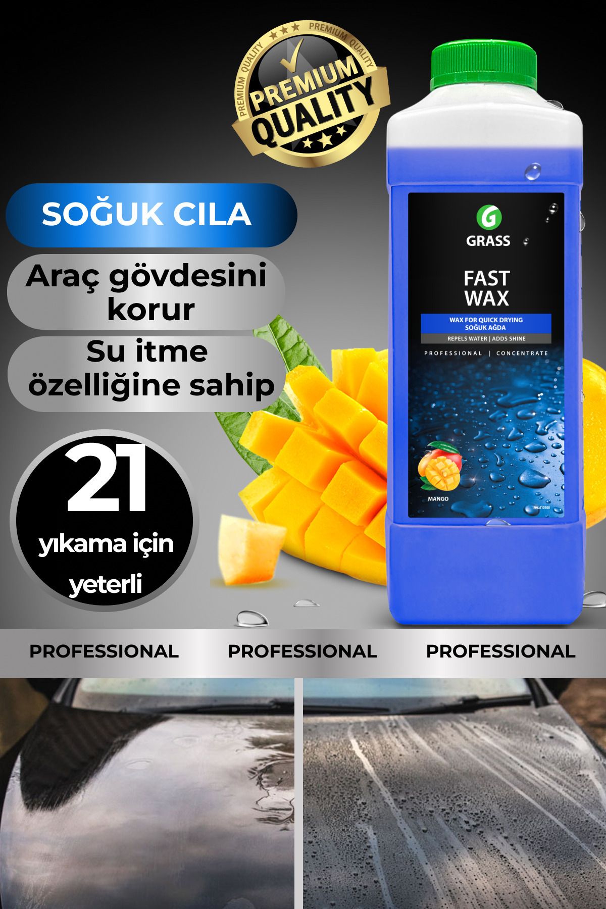 GRASSHızlı Cila Fast WaxPolısh Boya Koruma Is...