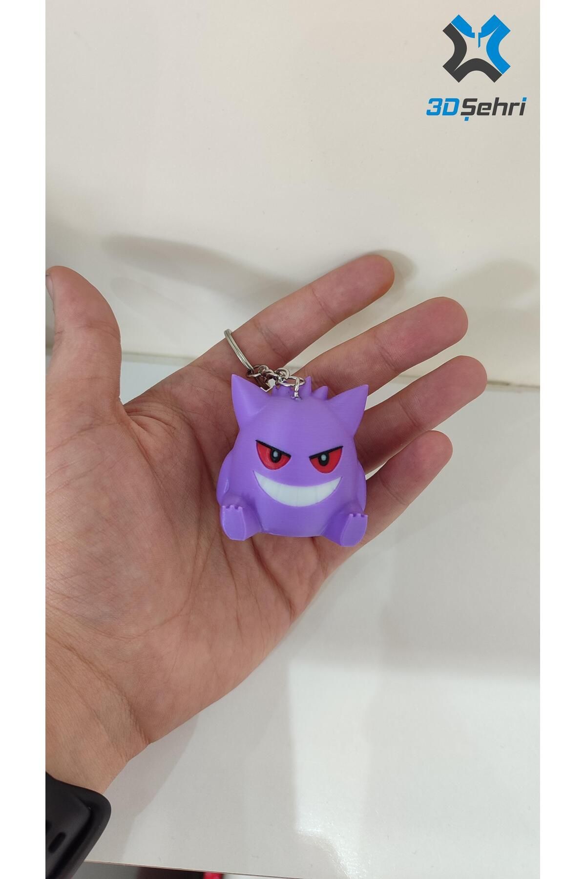 Gengar Pokemon Anahtarlık 4.5 CM