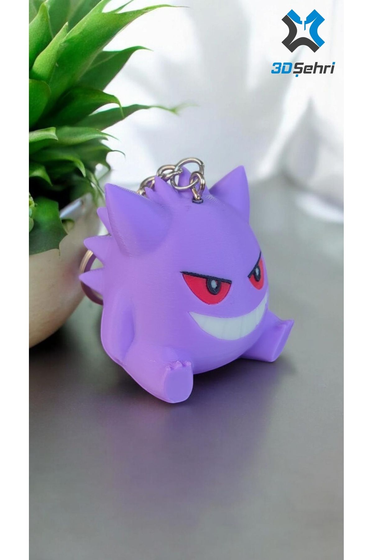 Gengar Pokemon Anahtarlık 4.5 CM