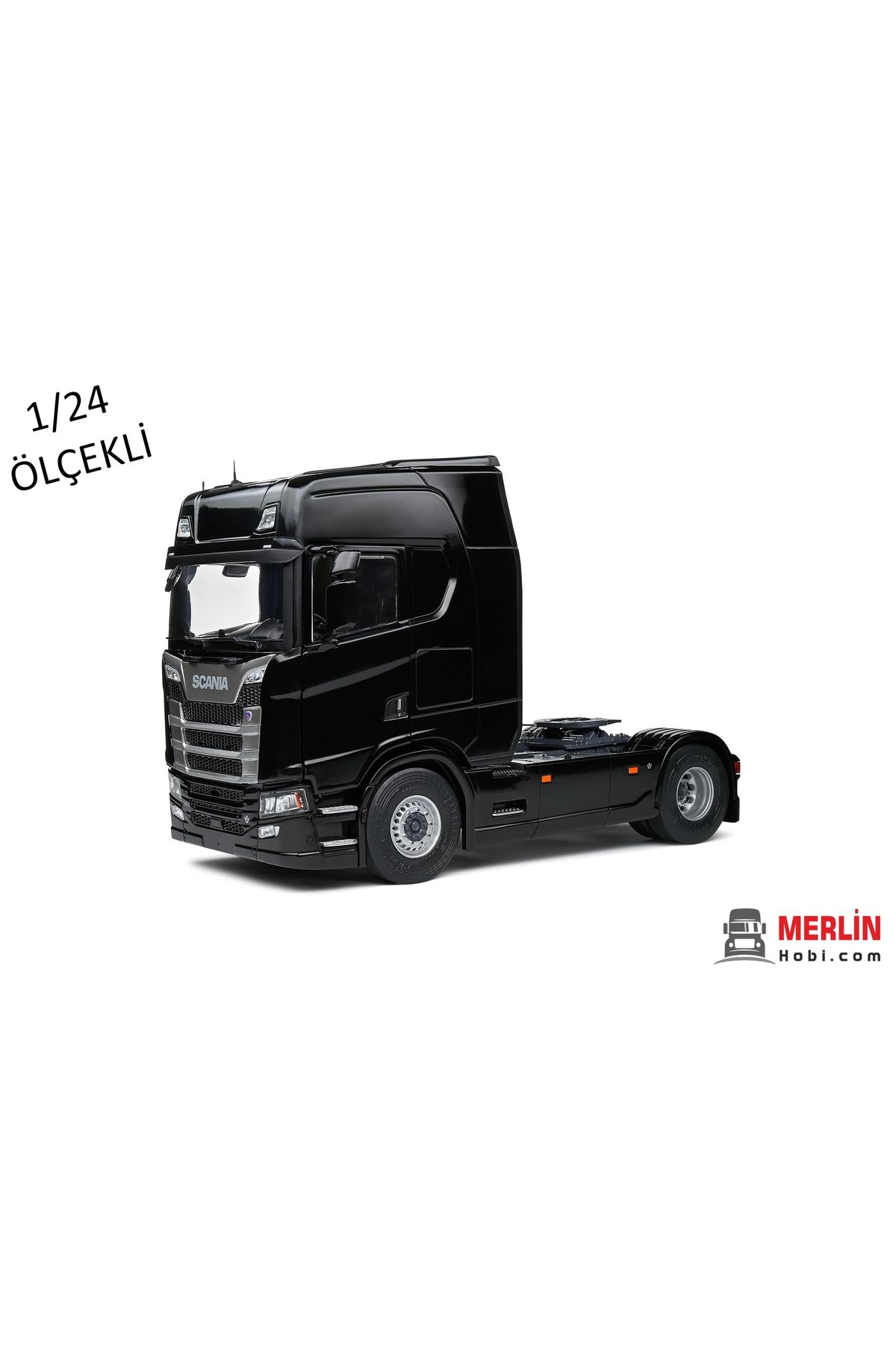 SOLİDO DİECAST 1/24 Scania580s Hıghlıne – Siy...