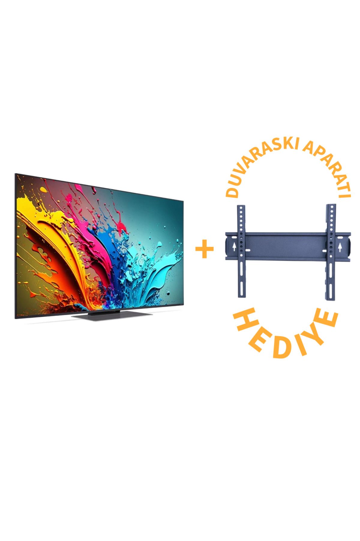 Qned Üstün Görüntü 55" 139 Ekran 4k Ultra Hd Led Tv Duvar Askı Aparatı Hometechworld Den Hediye