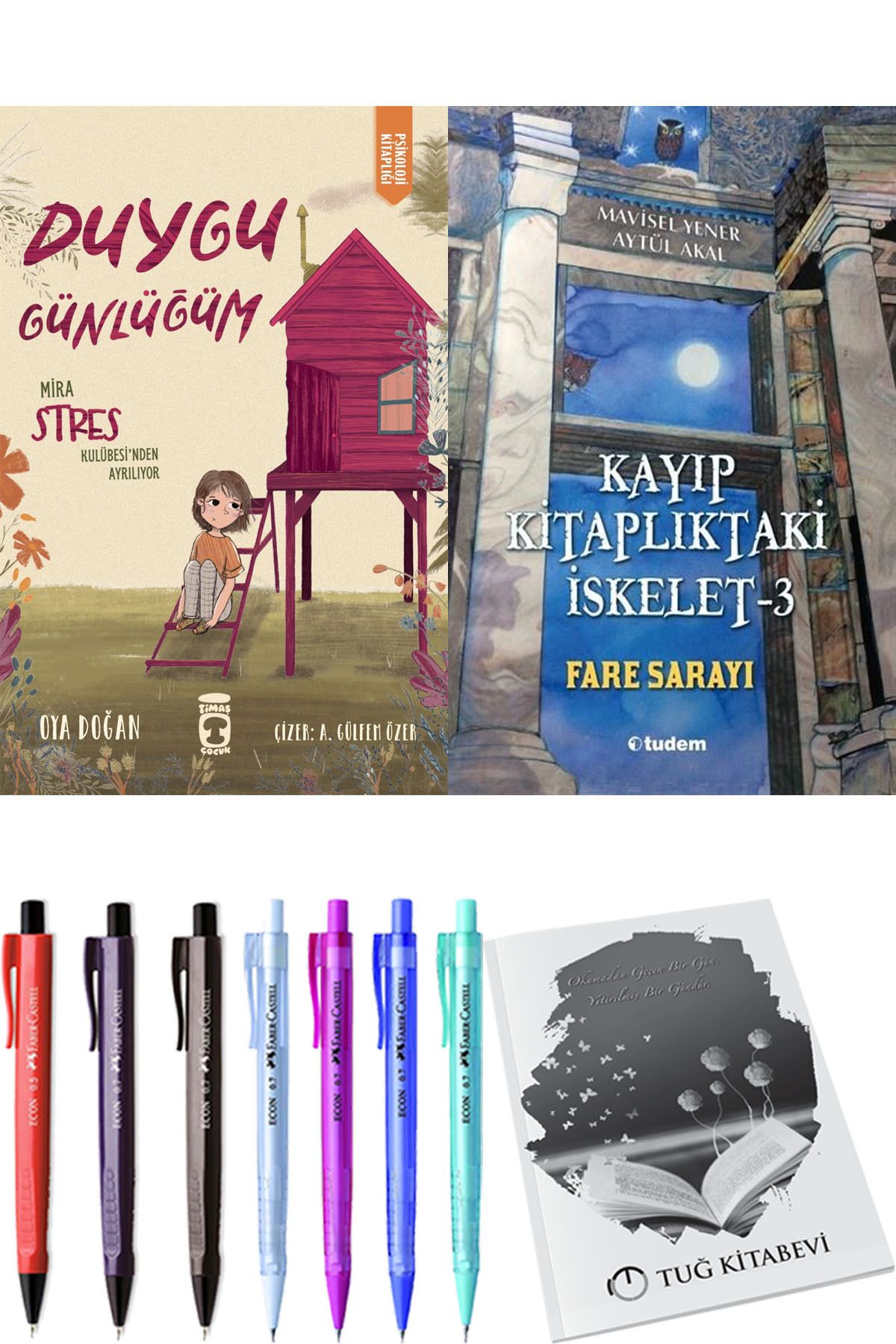 Timaş Çocuk KayıpKitaplıktaki İskelet 3 Fare...