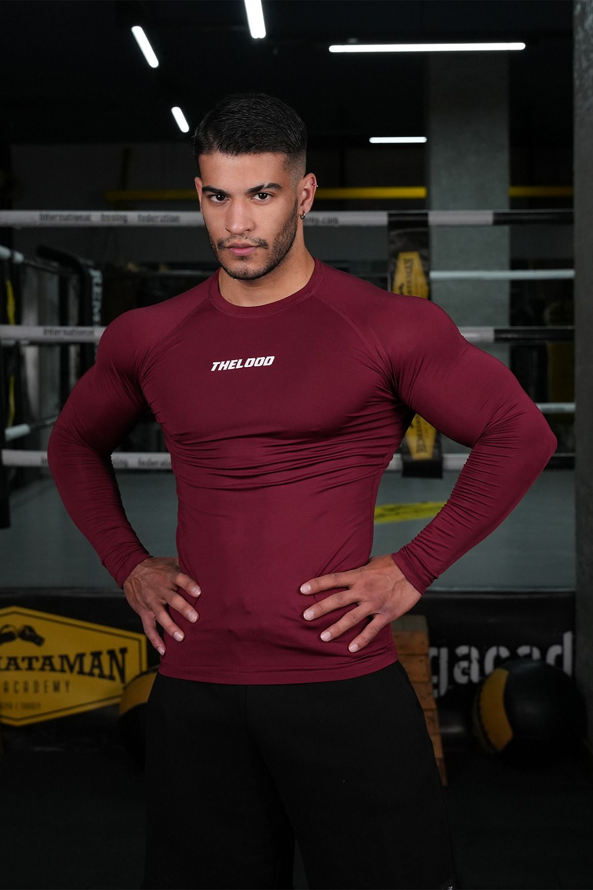 Thelood Uzun kolluCompression body Tshirt