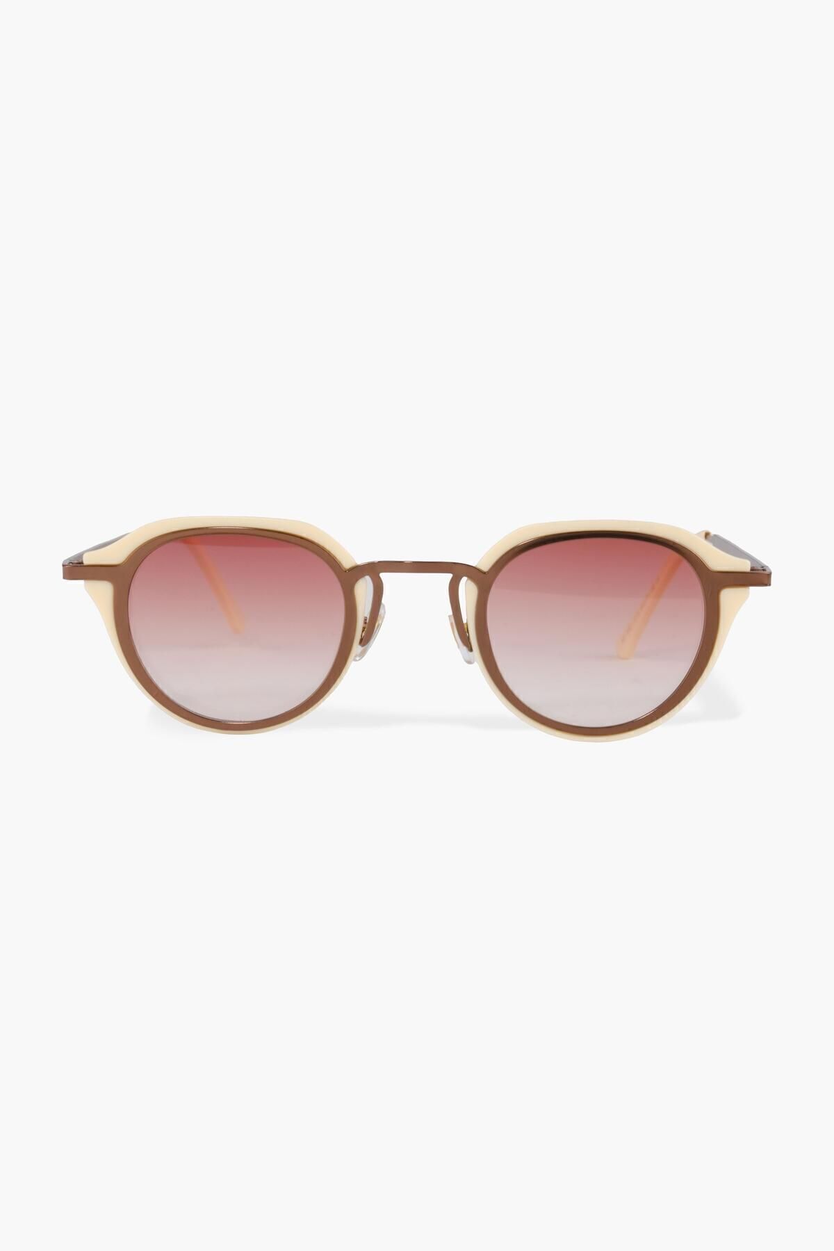 Royal Eyewear Re0088 Cream Kahverengiunisex Güneş Gözlüğü