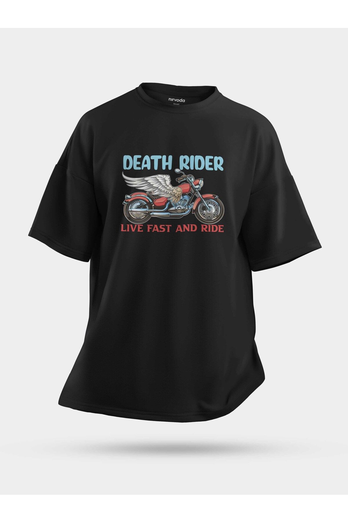 nirvoda Oversize Death RiderMotosiklet Unisex...