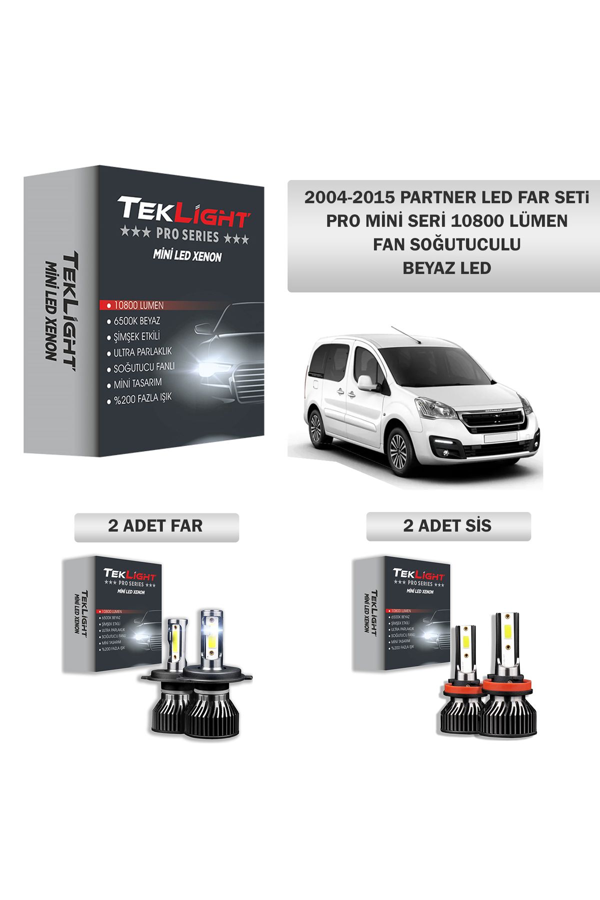 TeklightPro Serisi 2004-2015Partner Led Xenon...