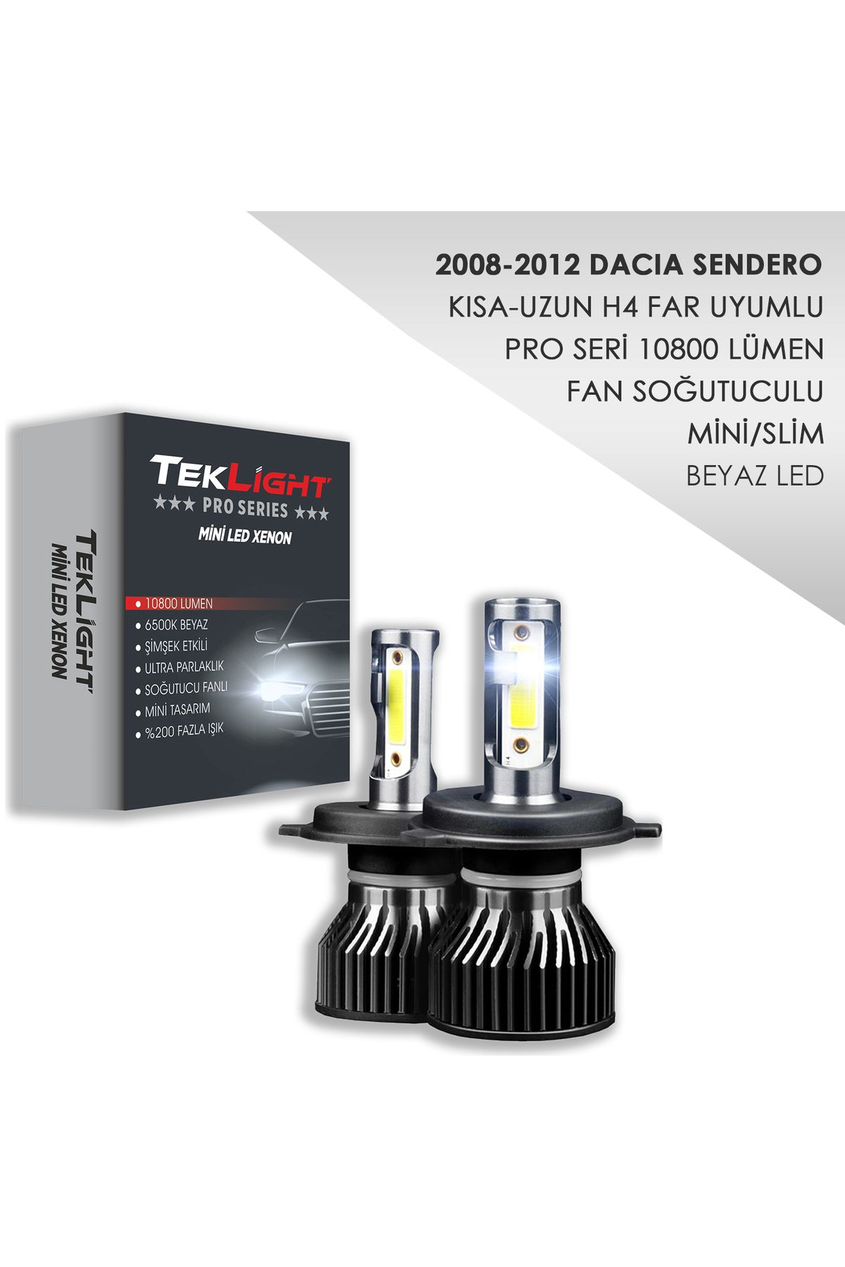 TeklightPro Serisi 2008-2012Dacia Sandero Kıs...