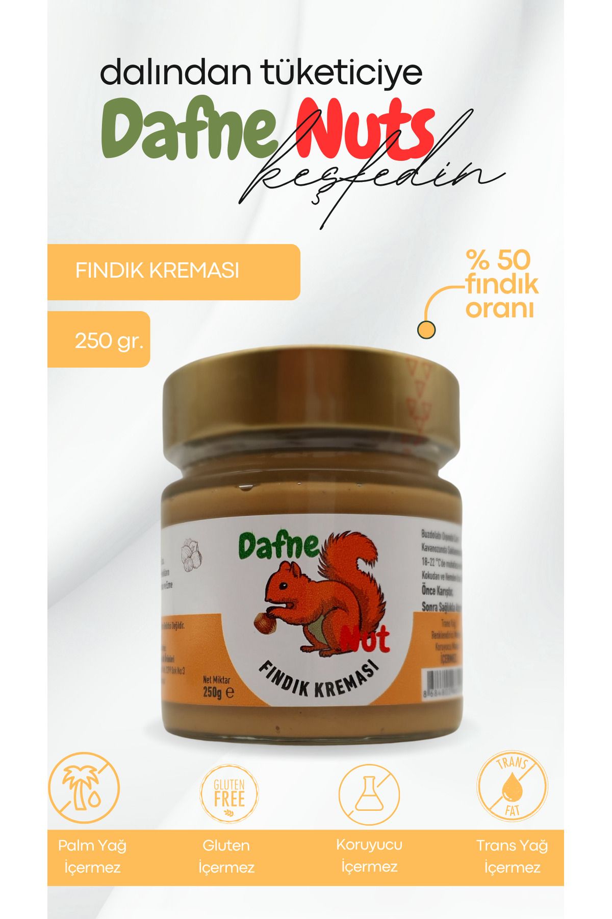 Findik Kremasi 250 gr