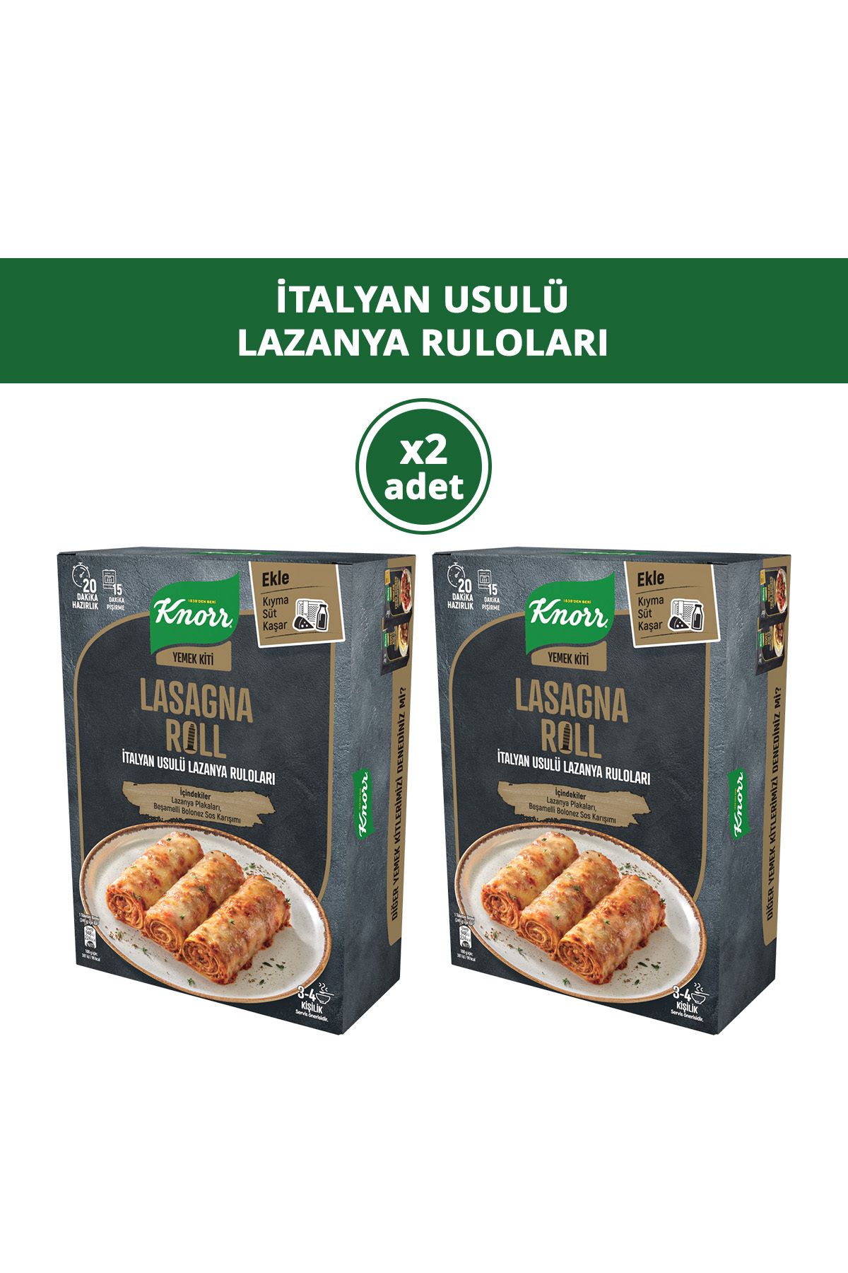 KnorrYemek Kiti ItalyanUsulü Lazanya Ruloları...