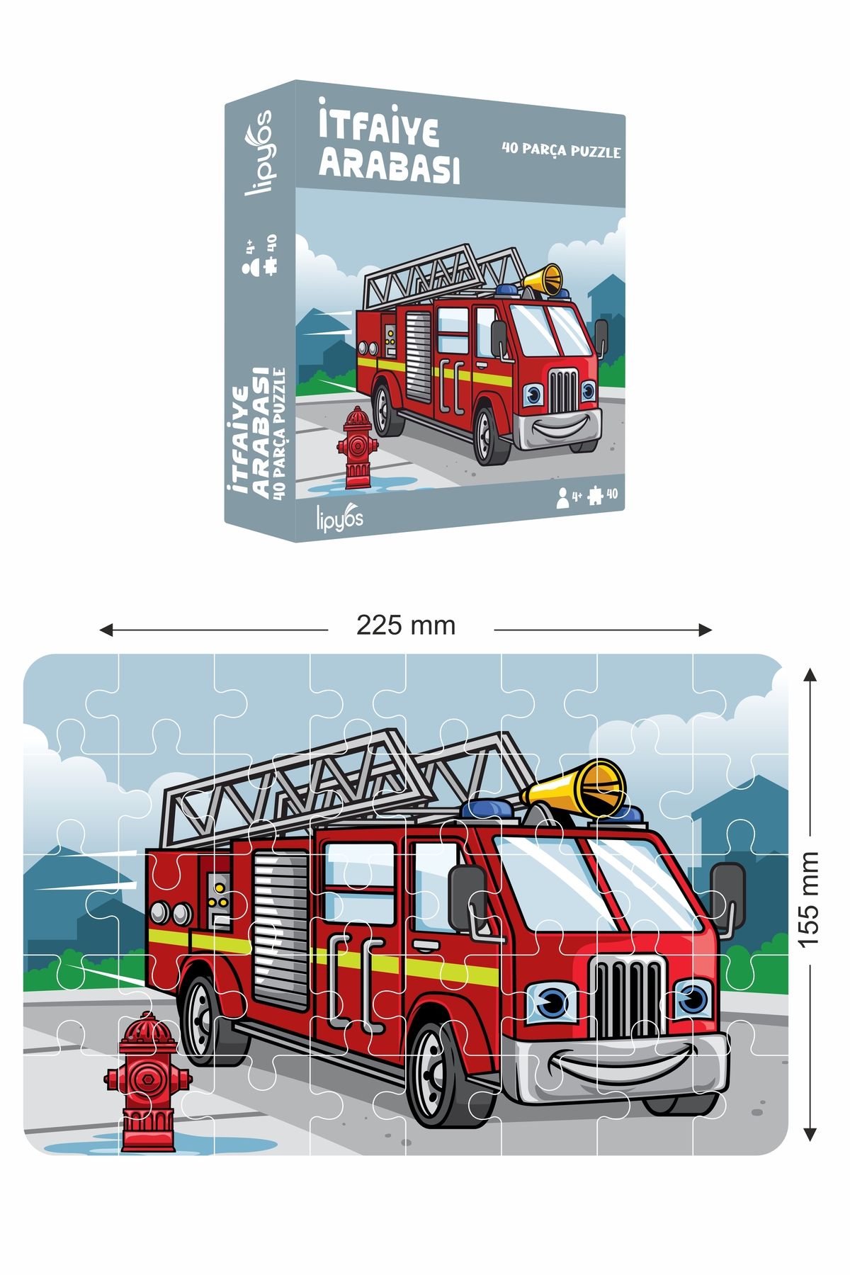 40 Parça Mini 5'li Puzzle Seti - 3