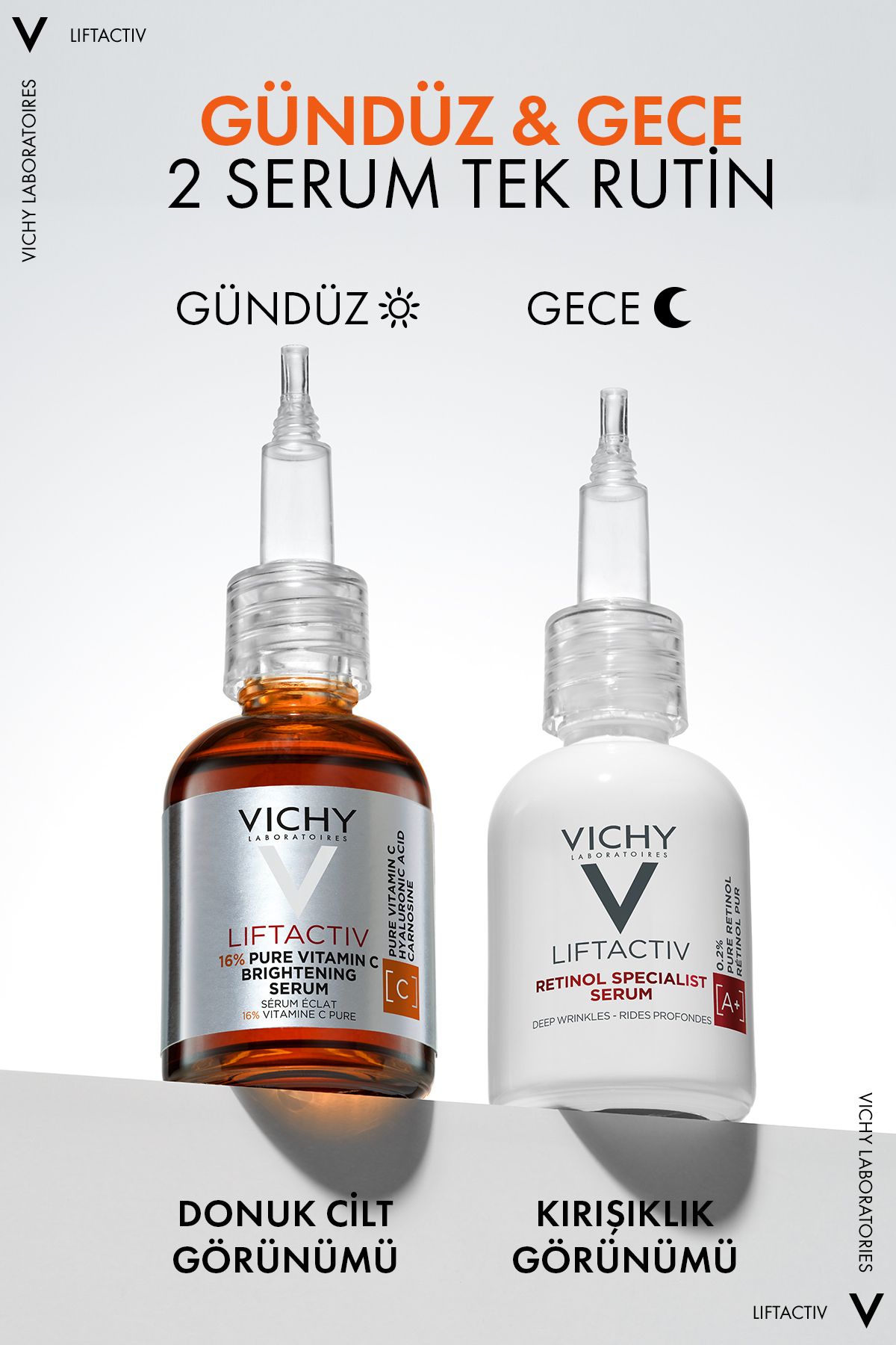 Liftactiv %16 Saf C Vitamini  Antioksidan Serum 20 ml - Tüm Cilt Tipleri İçin