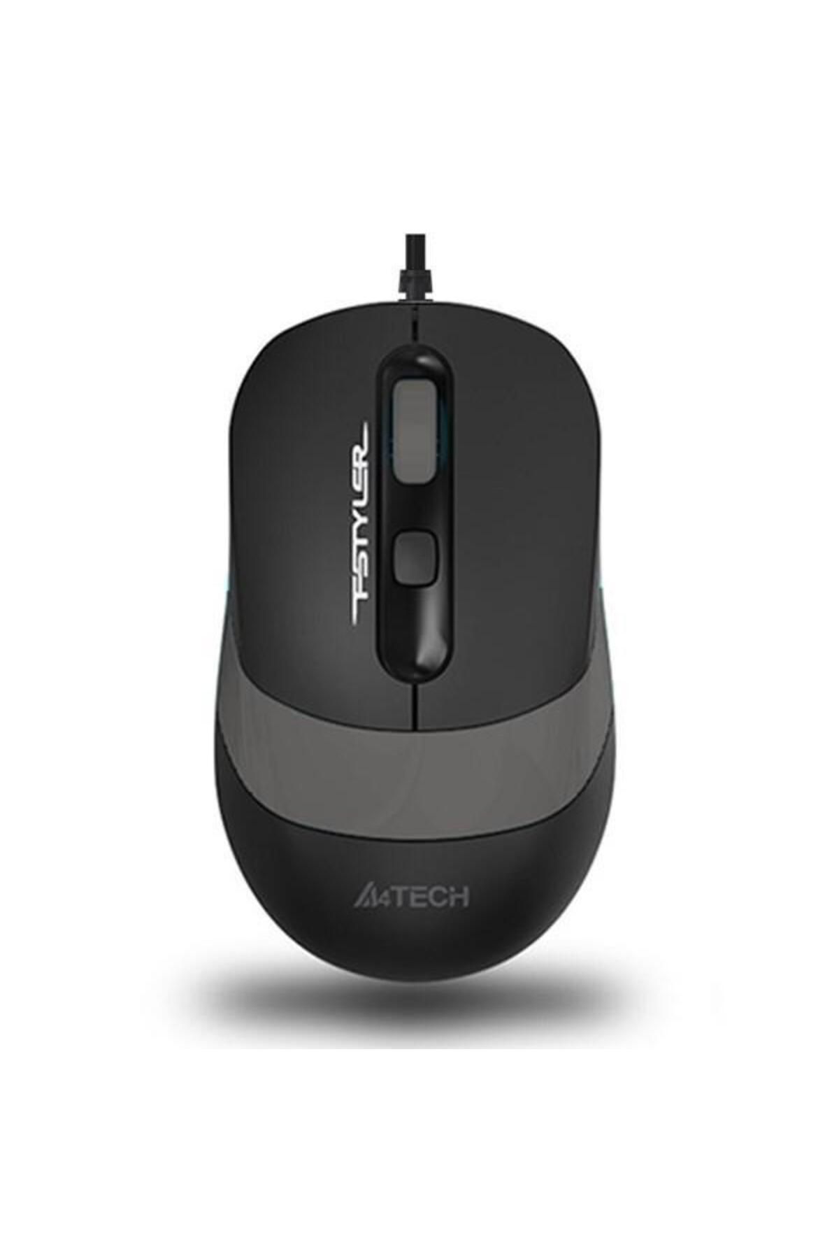 A4 TechFm10 Usb 1600dpiOptic Siyah/gri Mouse