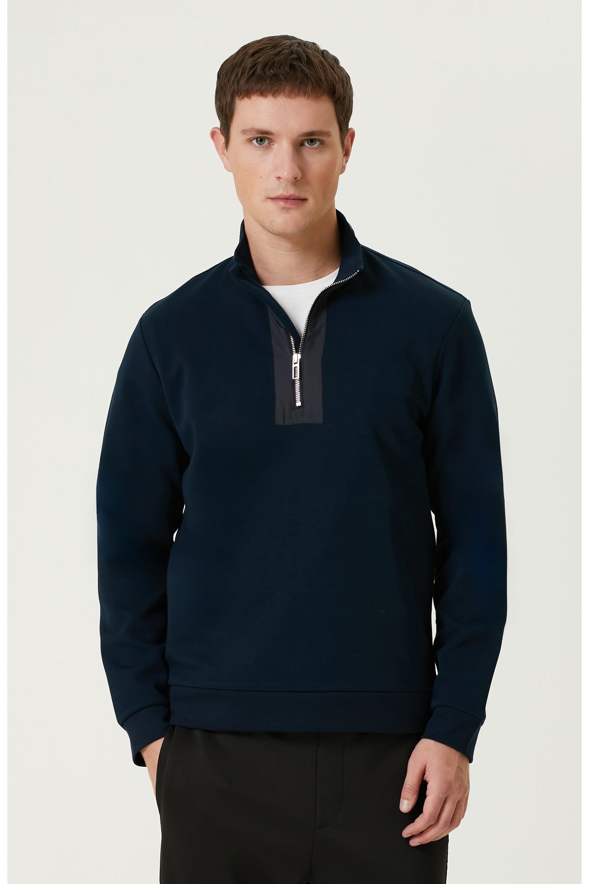 Network Lacivert Sweatshirt