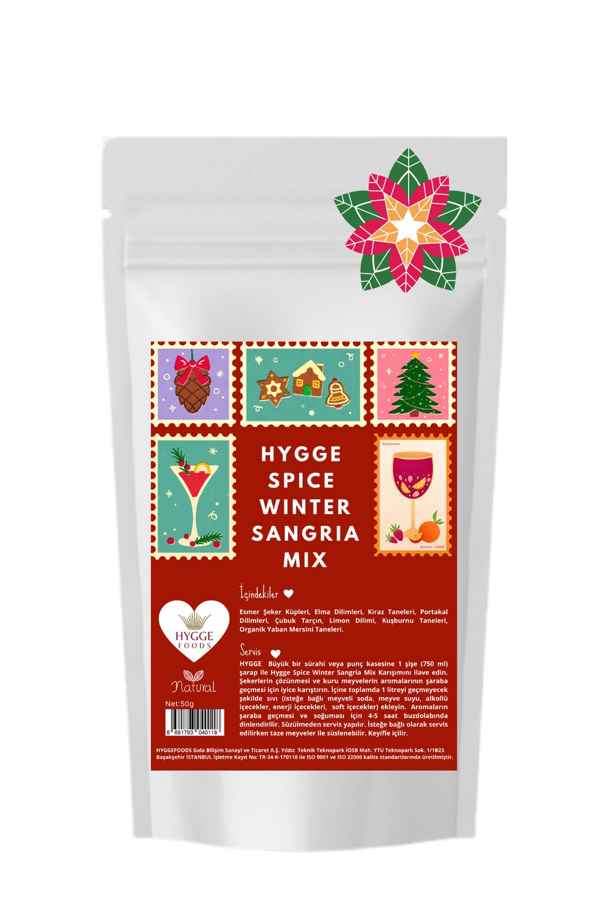 Hyggefoods Hygge Spice WinterSangria Mix - Sp...