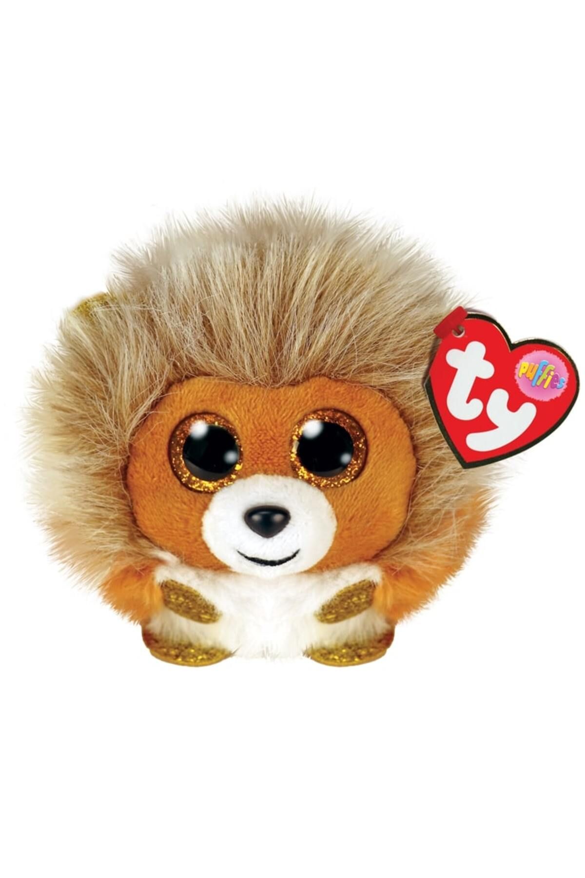 TY Beanie Boos TY PuffiesKahverengi Aslan Sez...