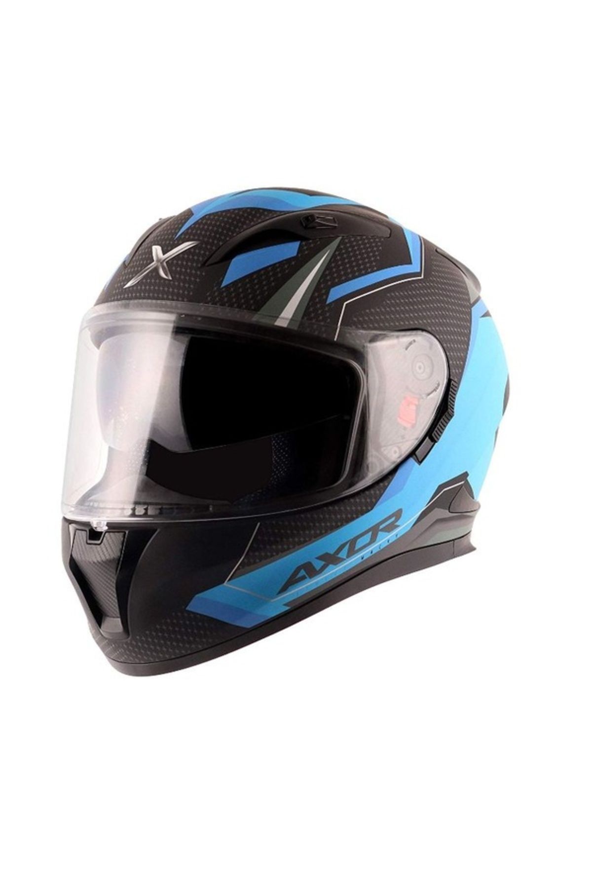 FULLFACE KARBON DESENLİ GÜNEŞ VİZÖRLÜ  KASK