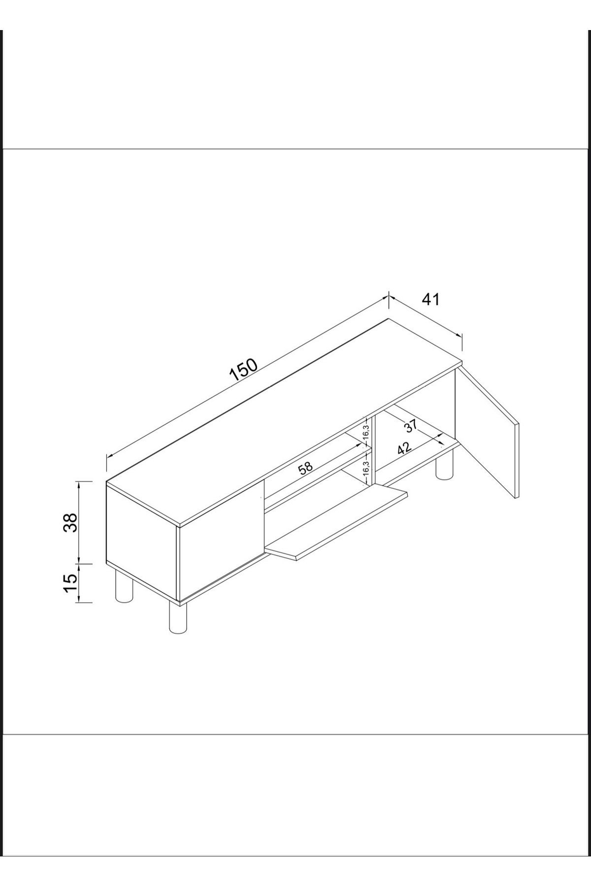 Bohem Tv Ünitesi 150 Cm