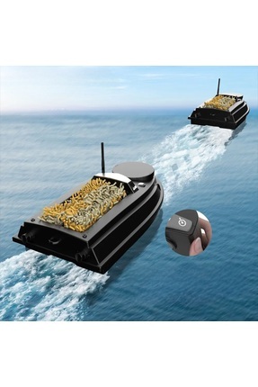 SAZAN YEMLEME (TEKNE VE BOTU)Flytec yeni V030 RC balık yemi teknesi GPS uzaktan kumandalı olta atıcı Image 0