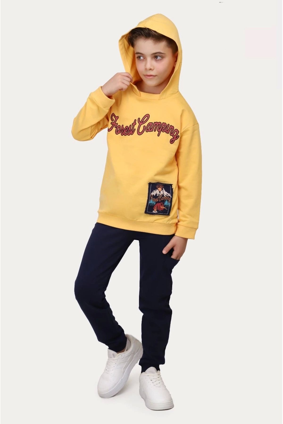 Hafez Kids KAPŞONLUSWEATSHIRTS ERKEK TAKIMI