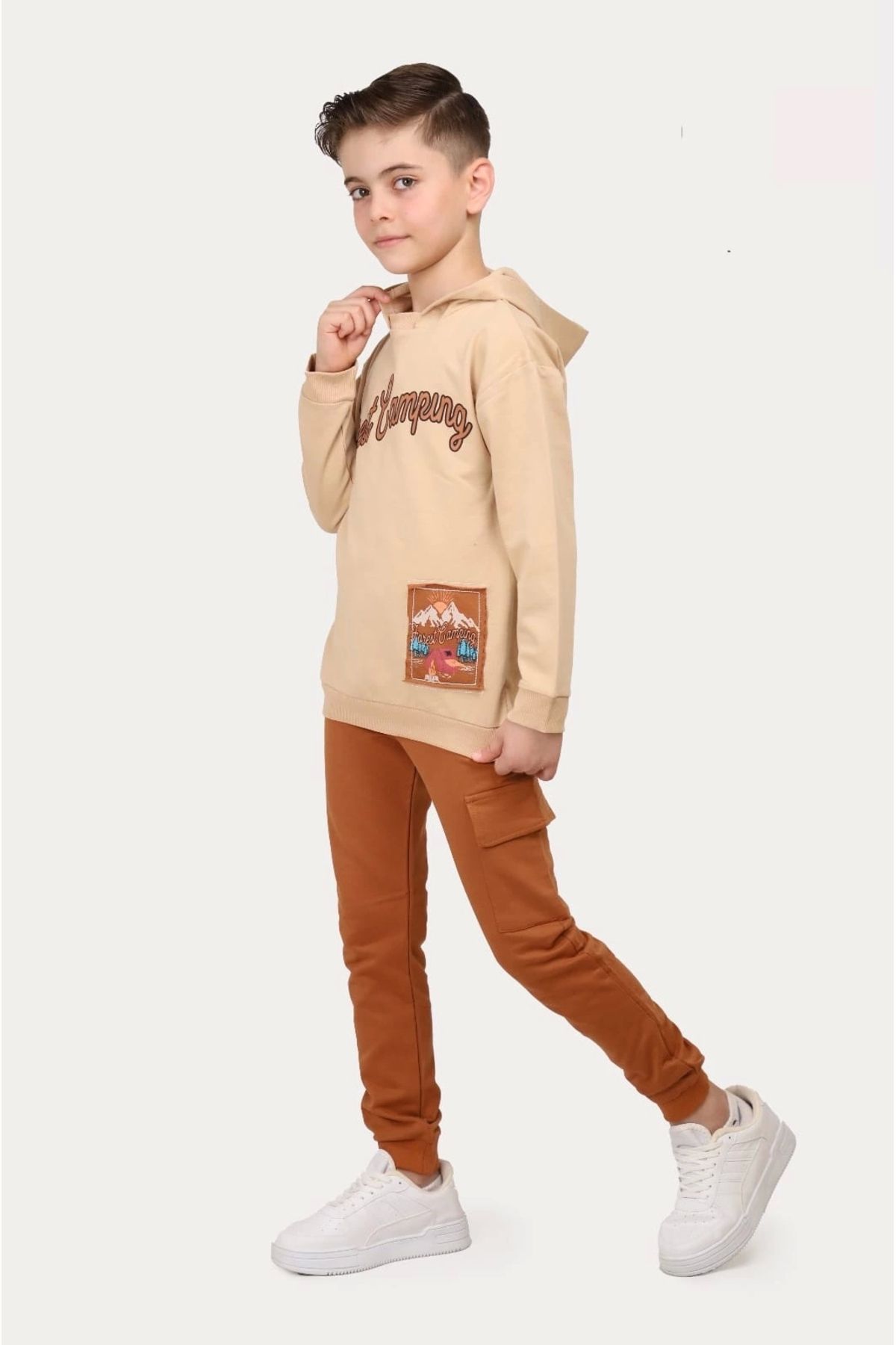 Hafez Kids KAPŞONLUSWEATSHIRTS ERKEK TAKIMI