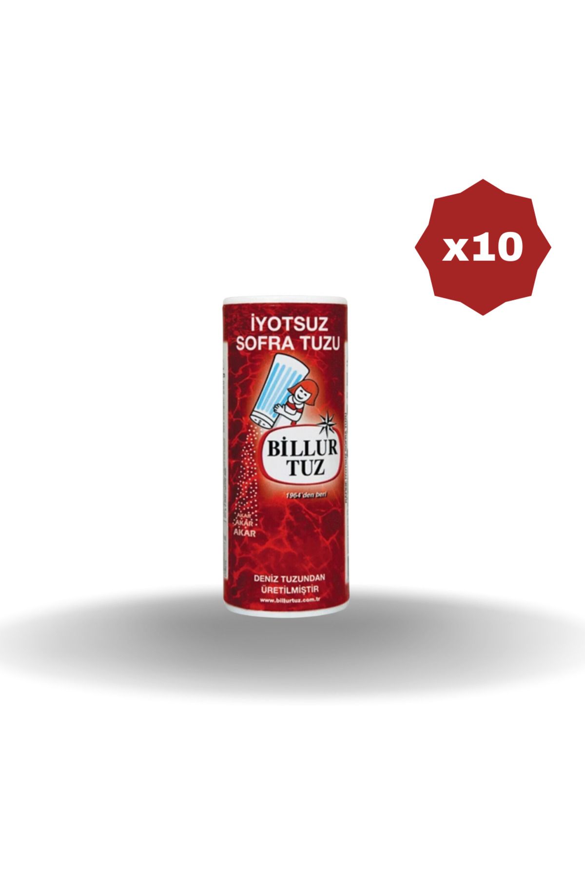 Billur BİLLUR İYOTSUZ TUZ 250GR - (10 ADET)