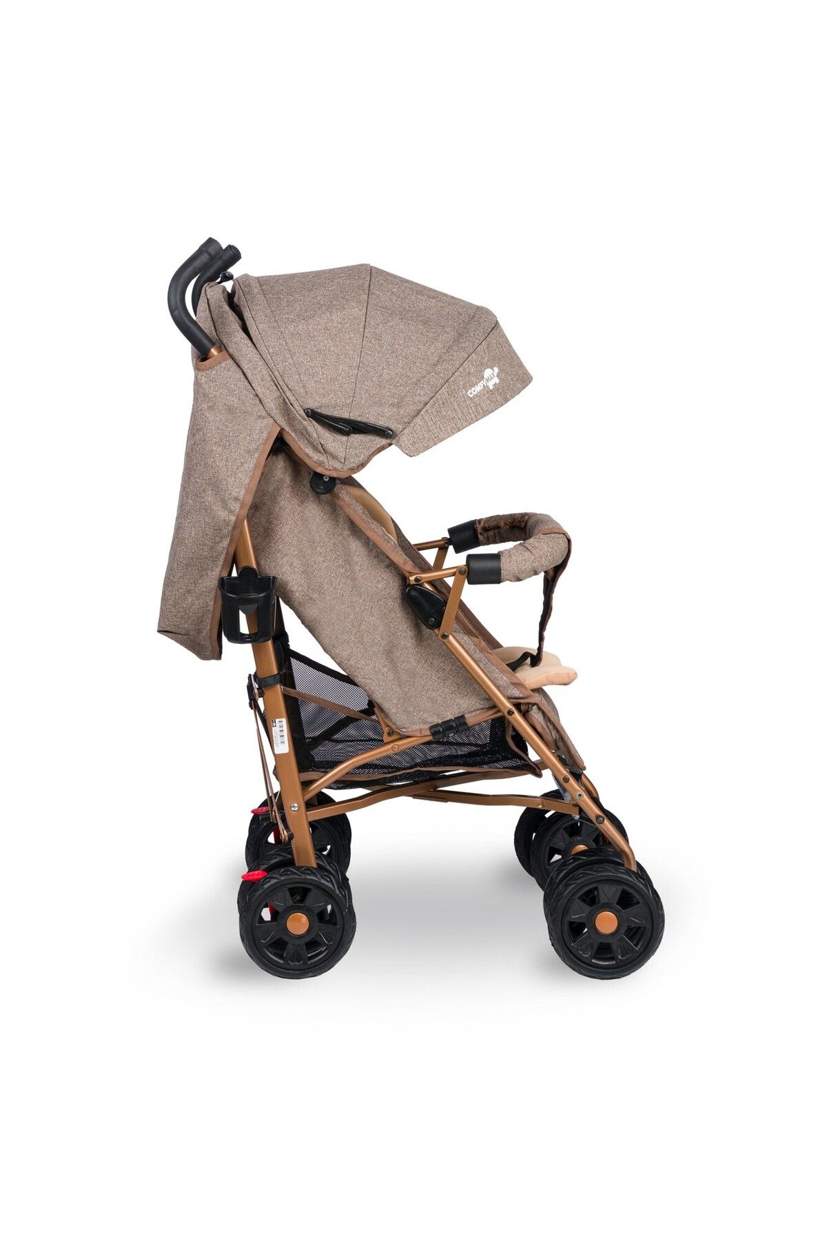 Tam Yatar Baston Bebek Arabası – Wood Brown