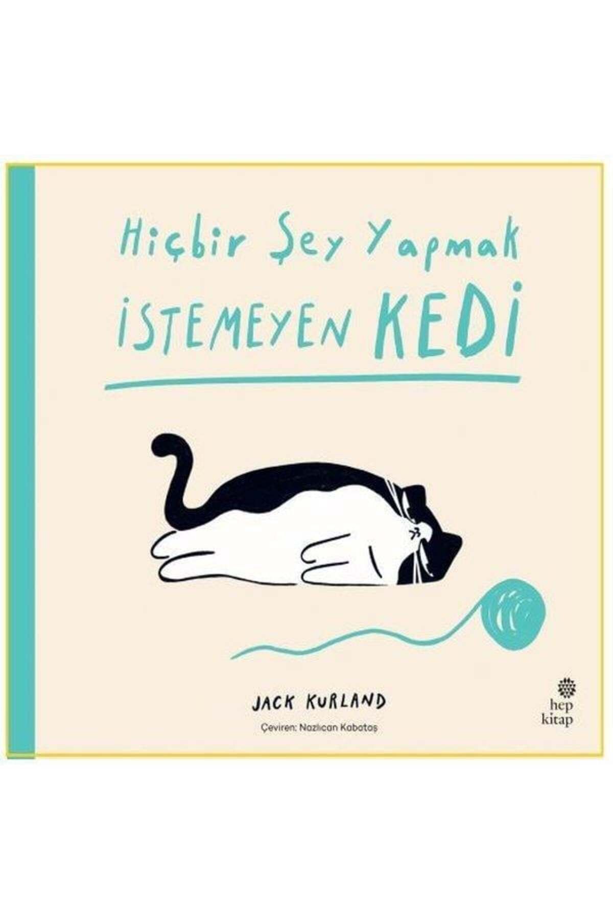 Hep Kitap Hiçbir Şey YapmakIstemeyen Kedi