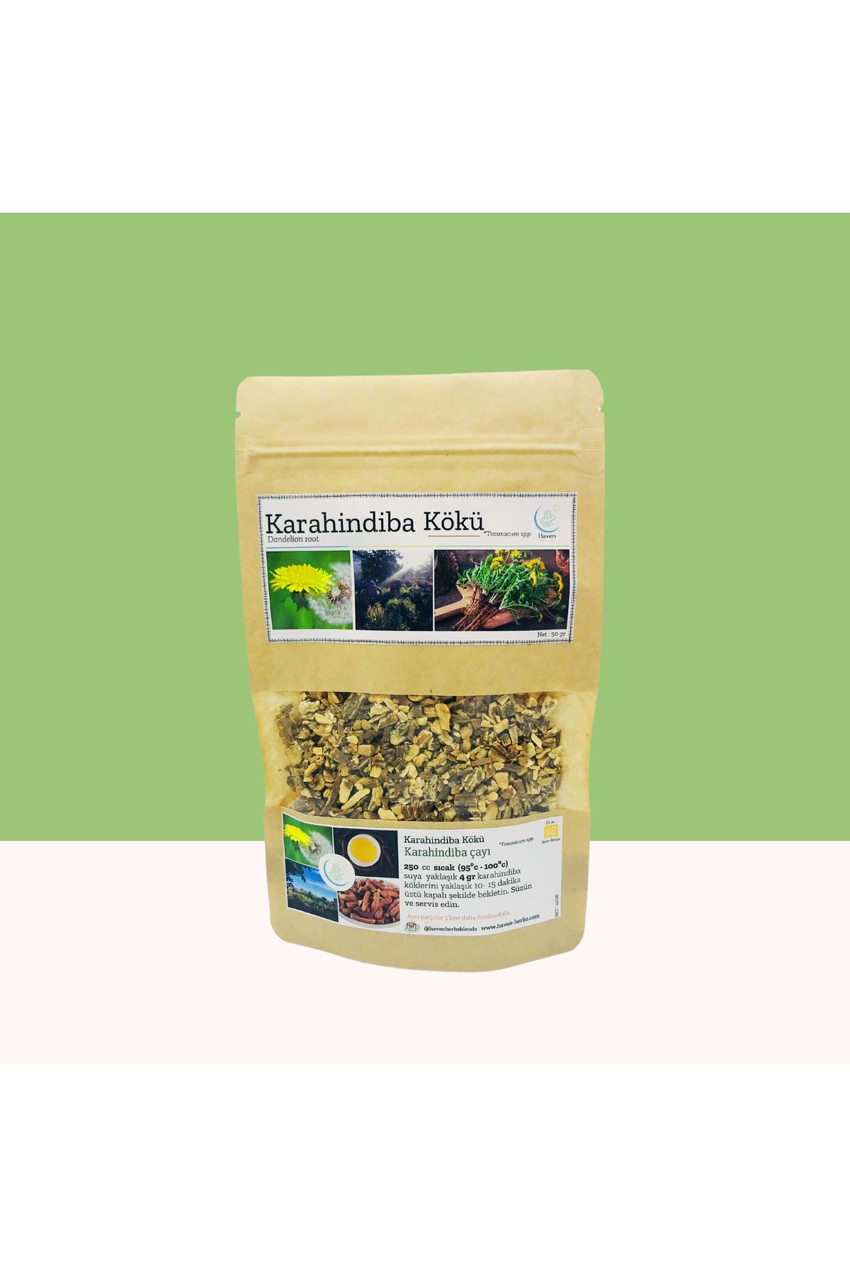 Haven Herbs & Blends Karahindiba Kökü 50 gr |...