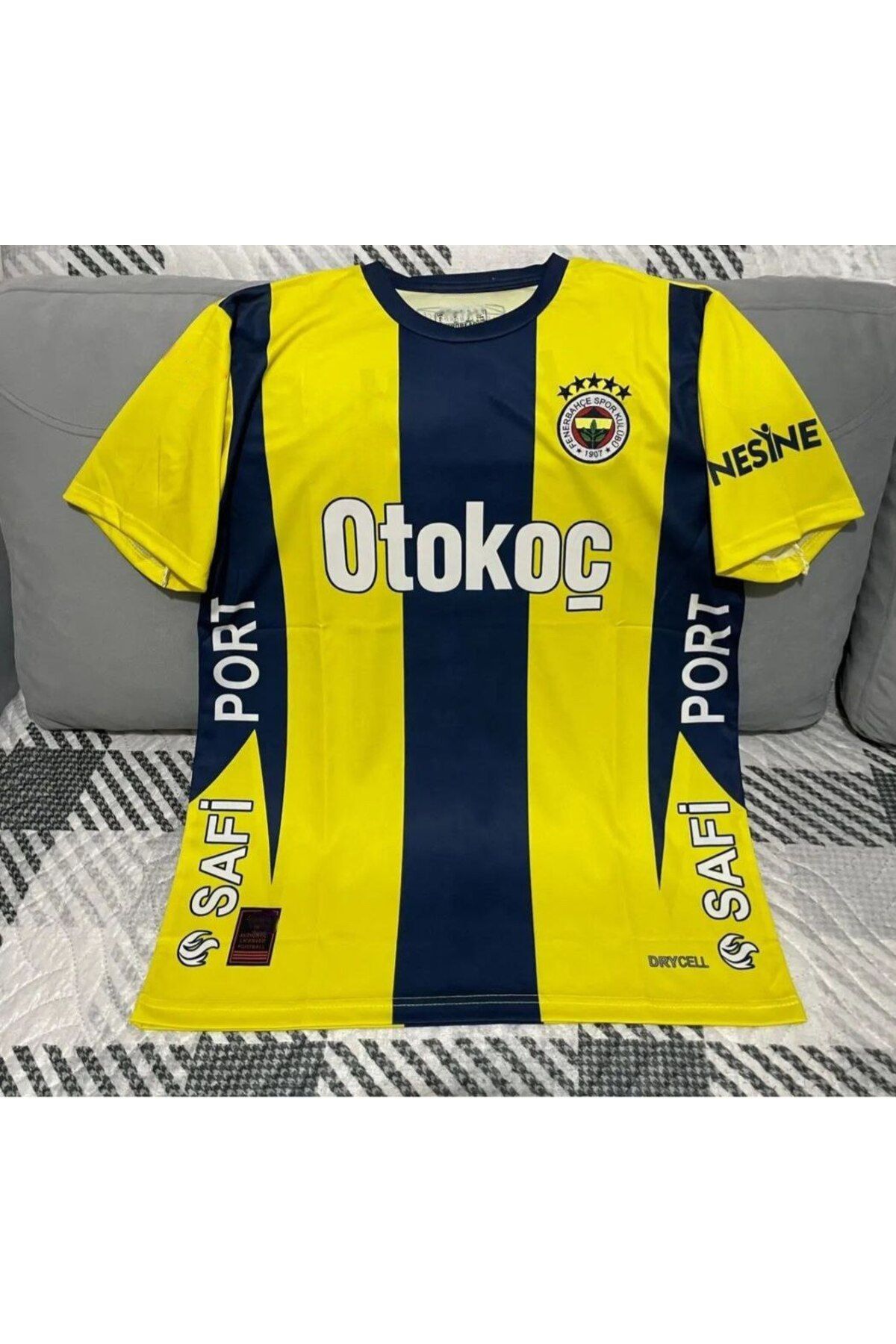 2024/25 FB/Fenerbãhçe M.A.X.İ İç Saha Çubuklu Forması Spor T-Shirt