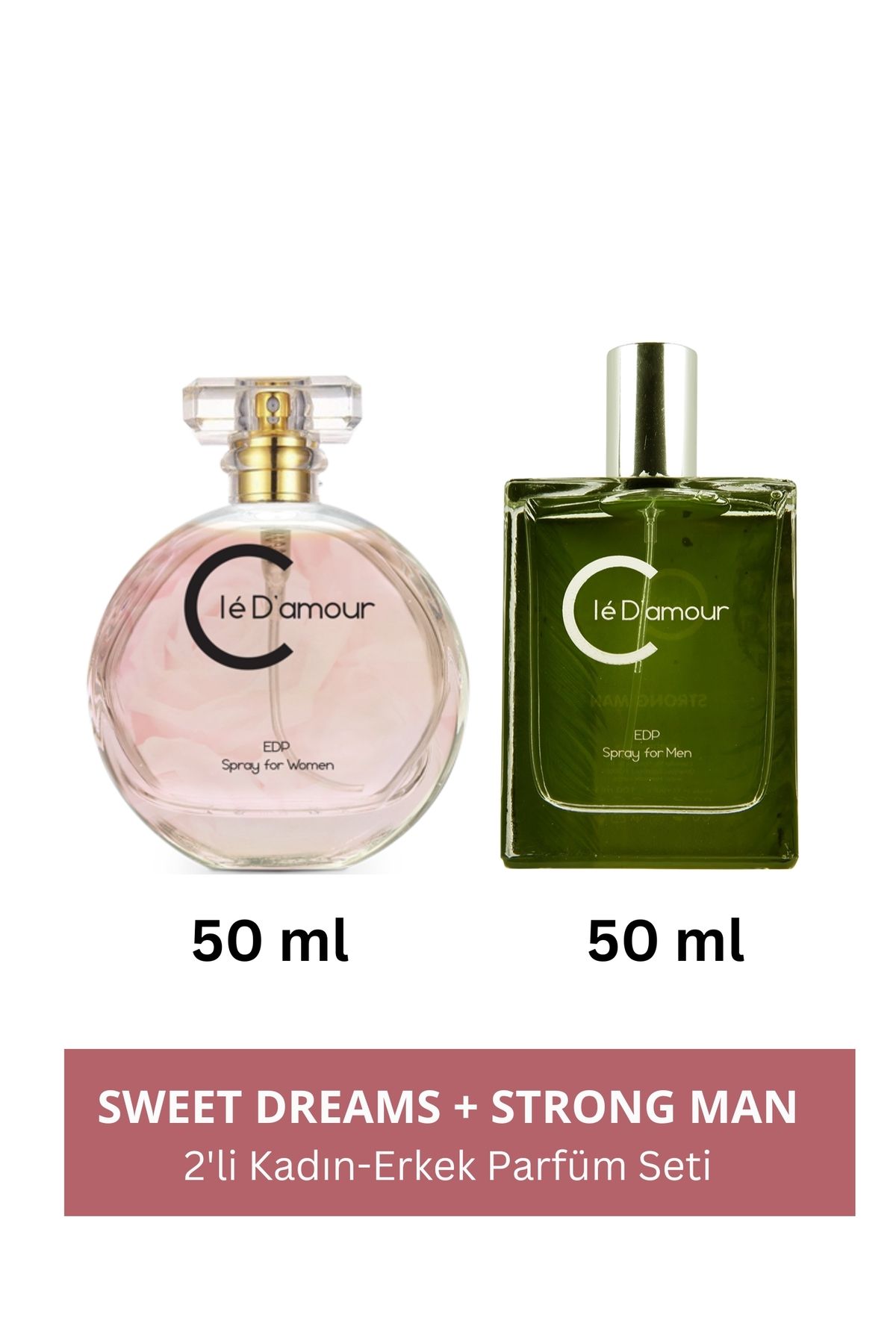 Clé D'amour Sweet DreamsStrong Man - 2 Li Kad...