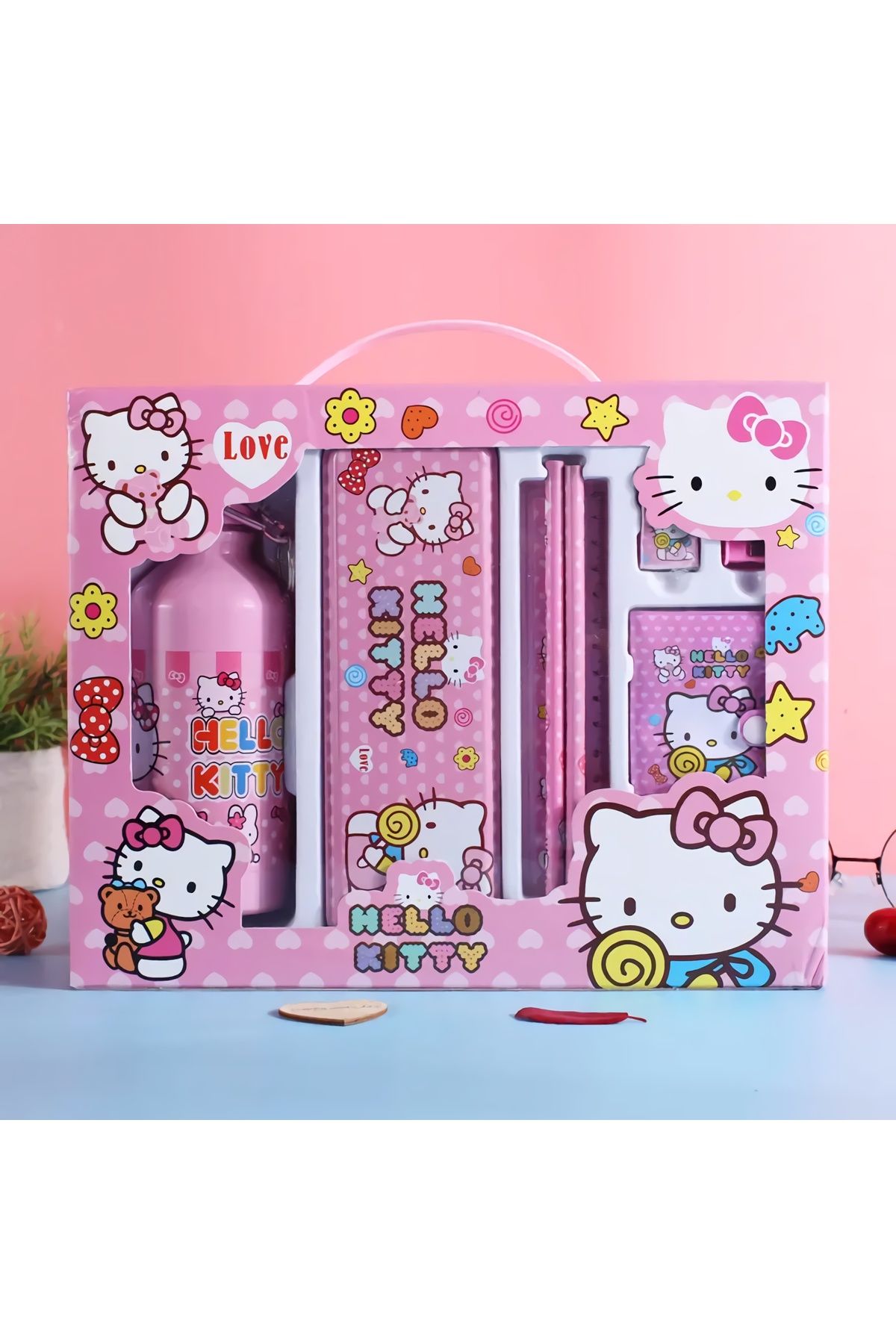 BSB GLOBAL Hello KittyKırtasiye Seti Hediye K...