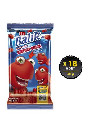 Kırmızı Balık Kraker 40 g x 18 Adet Image 0