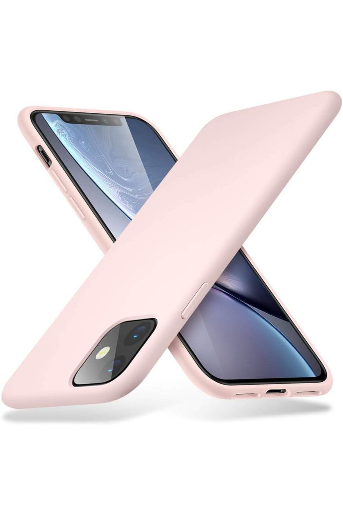 STOREMAX iPhone 11Kılıf,Yippee Color,Pink Tre...