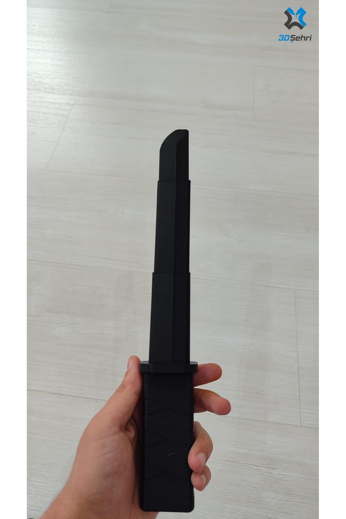 3DŞehri Katlanır Katana Sİyah30 cm