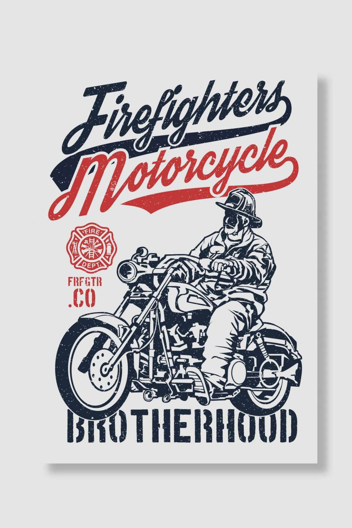 kubdekorFirefighterMotocycle Club Müzik Poste...