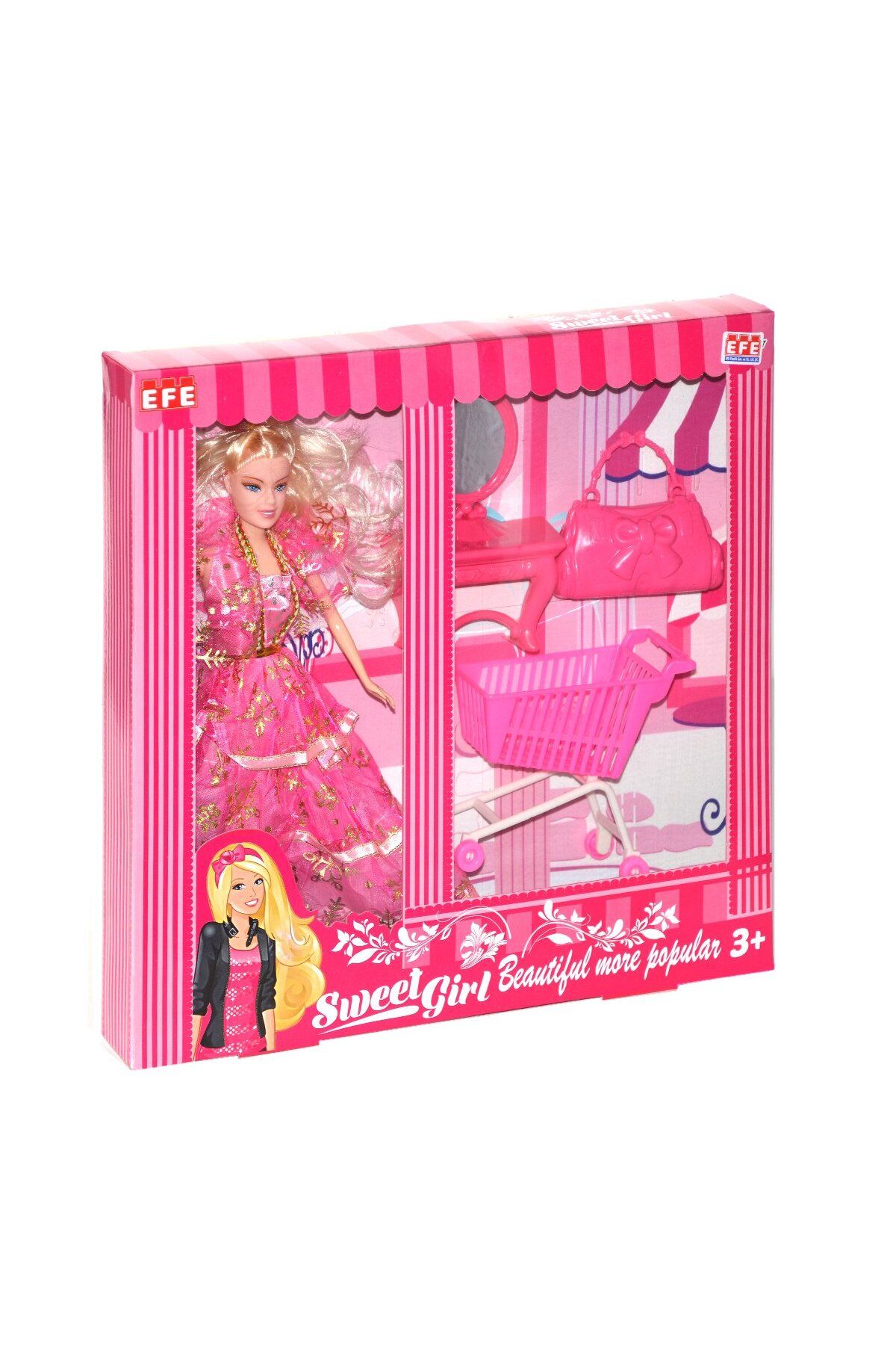 Efe Toys 221G-M Efe, SweetGirl Market Arabalı...