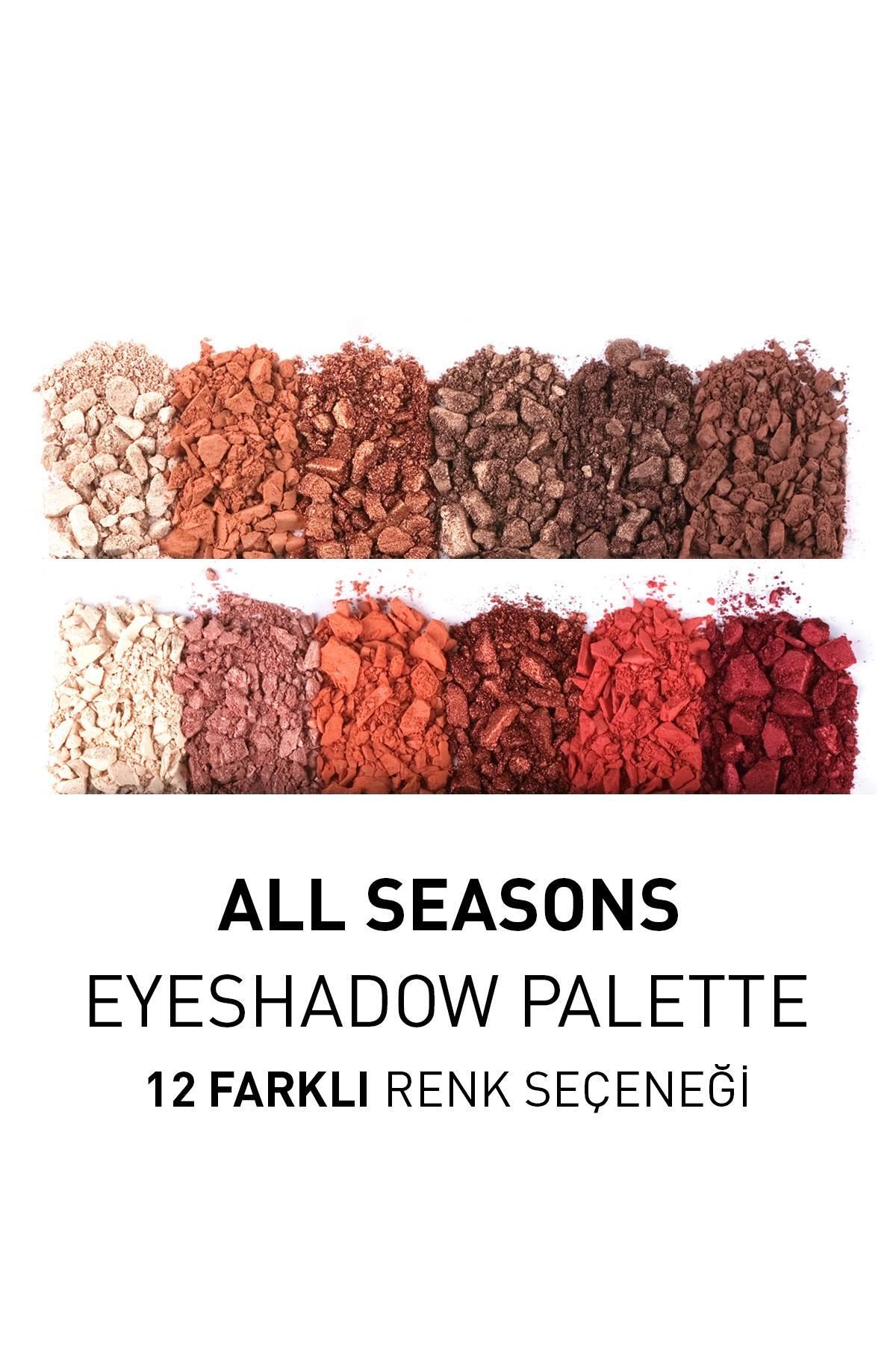 12li Far Paleti - Eyeshadow Palette 999 All Seasons 15,6 G