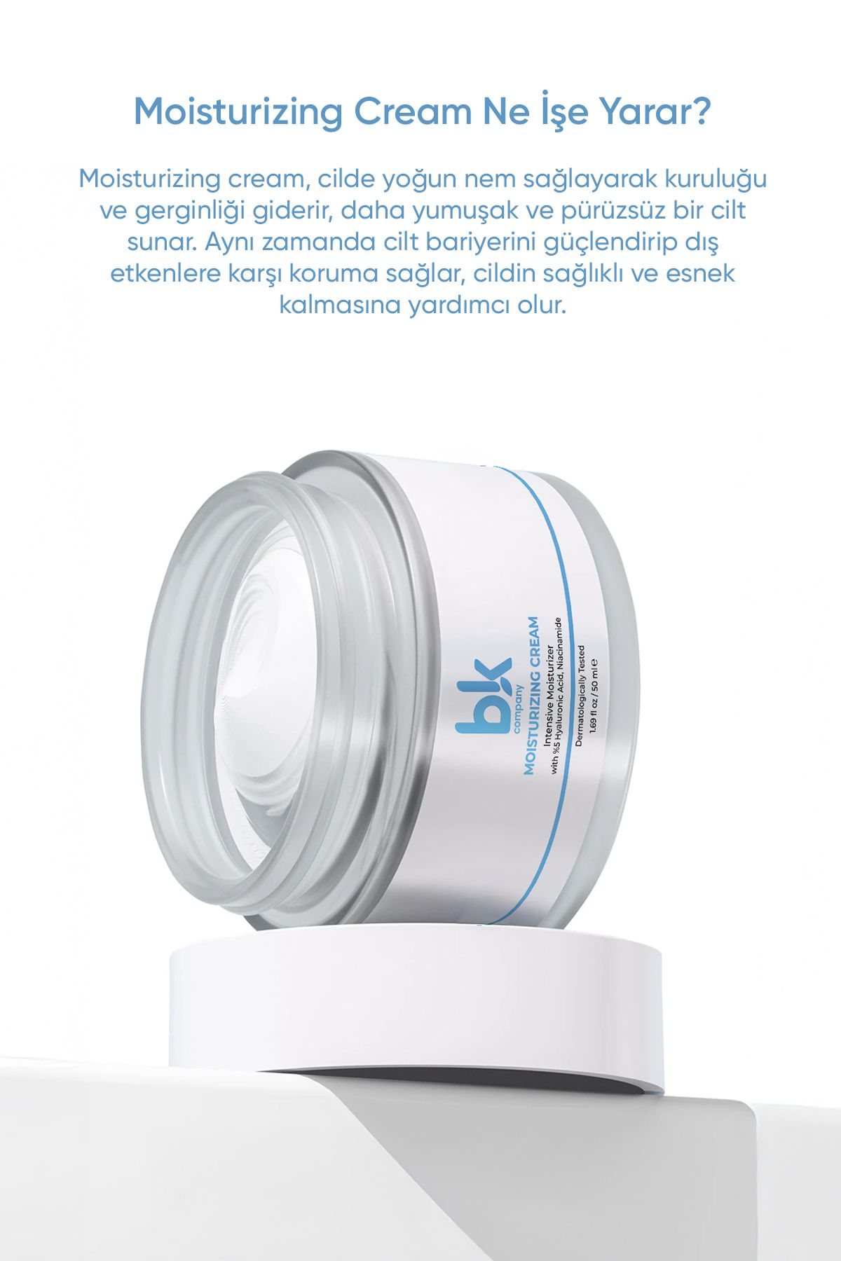 Cilt Tonu Eşitleyici Ve Yoğun Nemlendirici Yüz Kremi 50 Ml ( Hyaluronic Acid - Niacinamide )