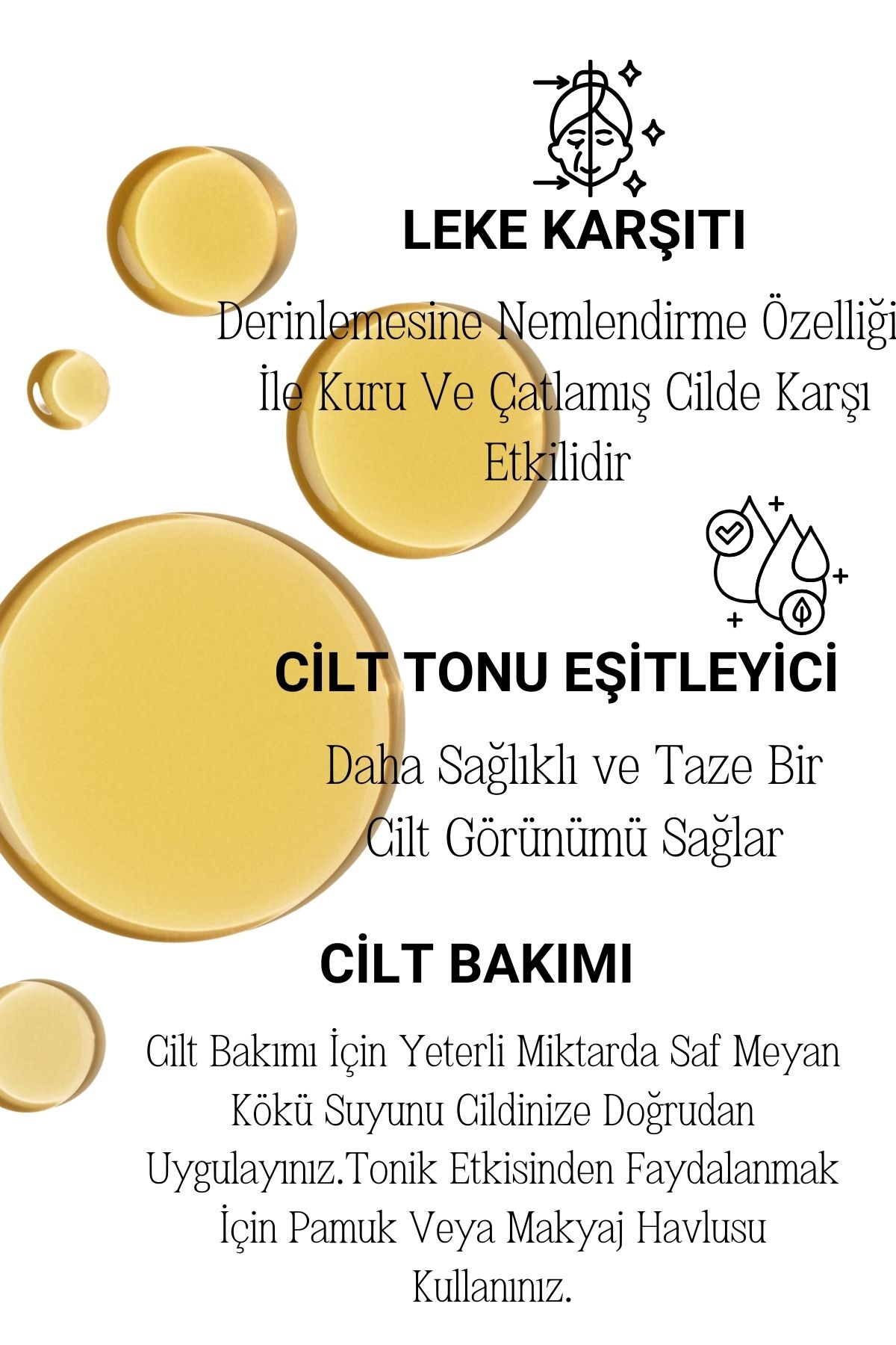 Meyan Kökü Hidrosols Suyu Cilt Tonu Eşitleyici &mucizevi Yeni Çıkan Bebek Saçlar Kalıcı Parlaklık