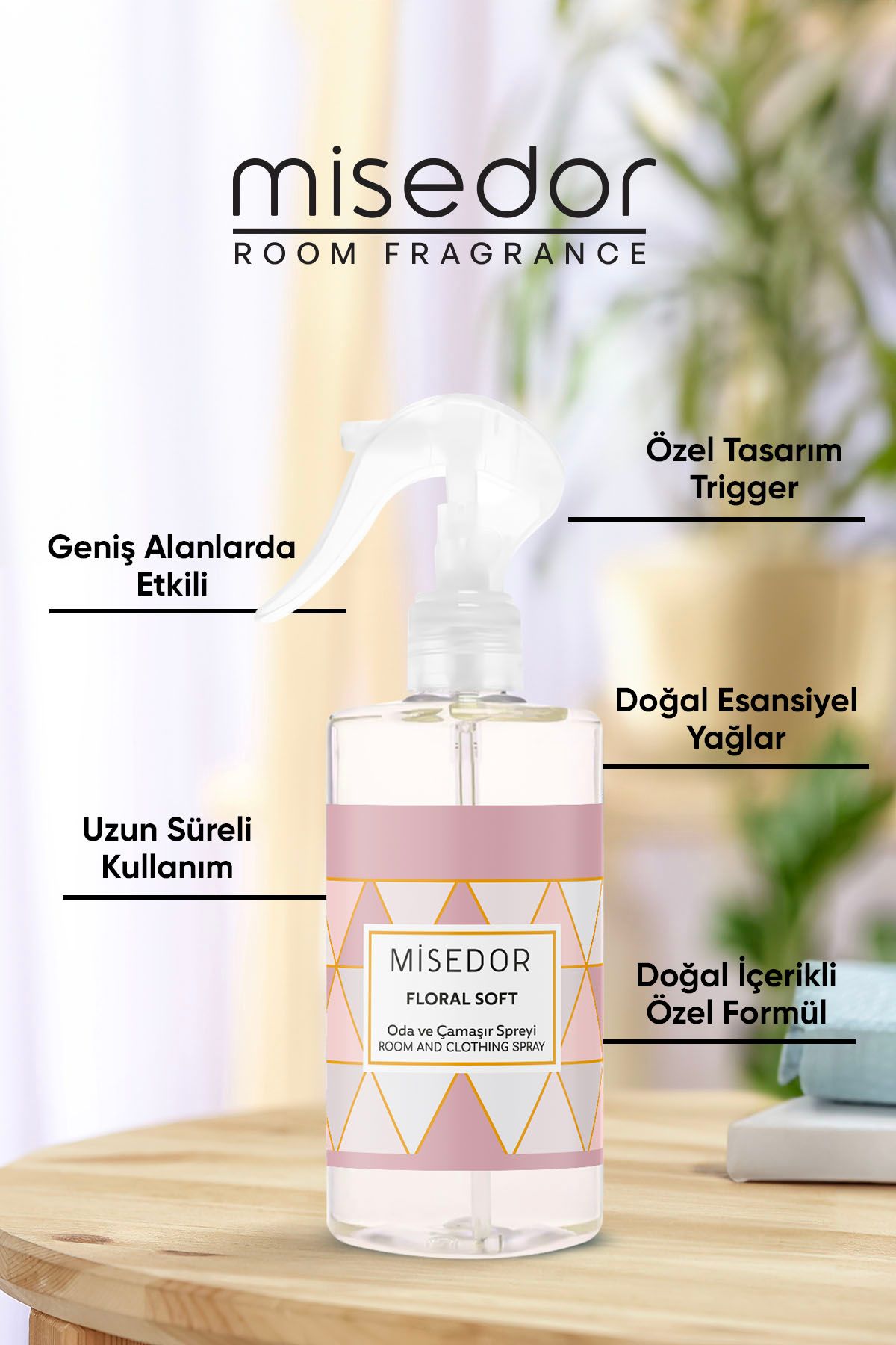 Floral Soft Pudra Oda Kokusu Ve Çamaşır Parfümü 330 ml