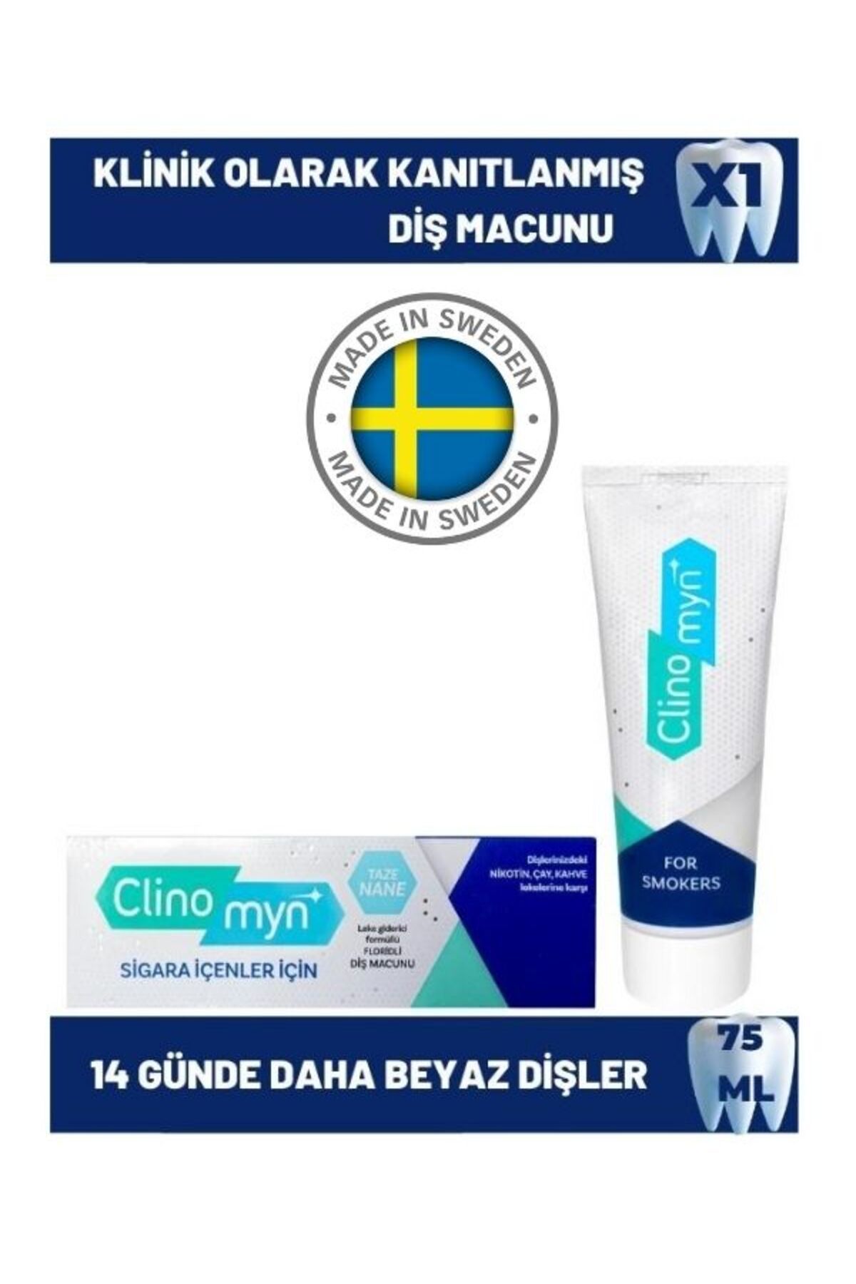 ClinomynSigara Içenler IçinDiş Macunu 75 ml