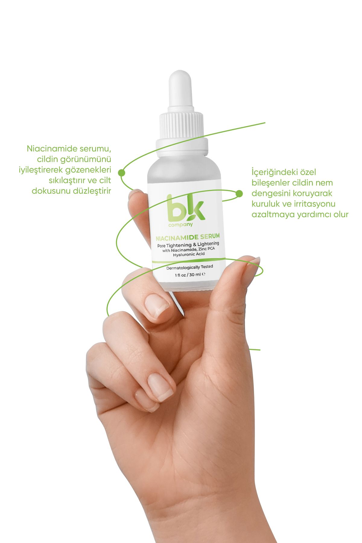 Gözenek Sıkılaştırıcı Siyah Nokta Ve Serum 30 Ml (niacinamide 6% + Zınc Pca)